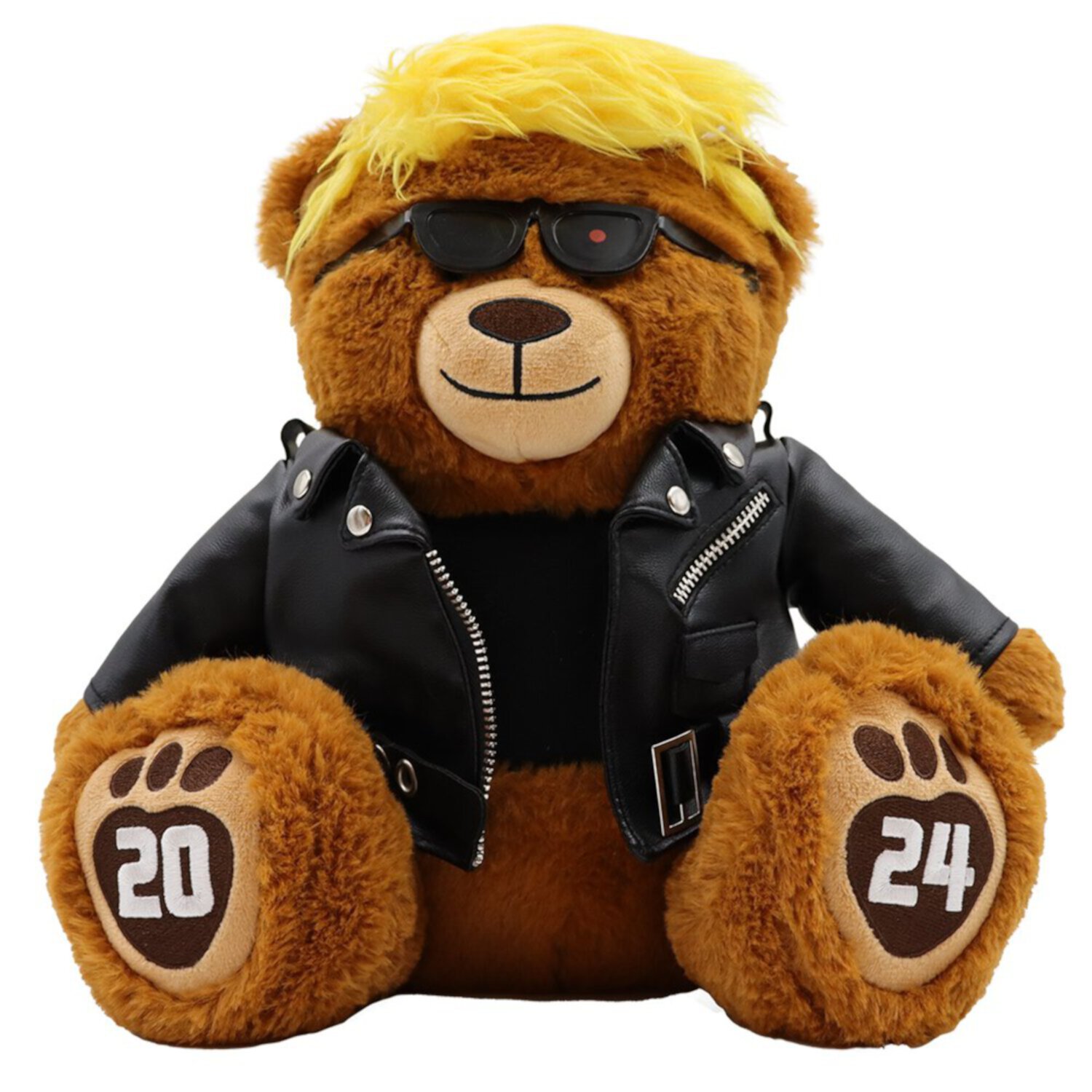 Proud Patriots Trumpinator Teddy Bear - Donald Trump 2024 Bear for Trump Supporters and Patriotic Americans | The #1 Trump Gifts Unknown