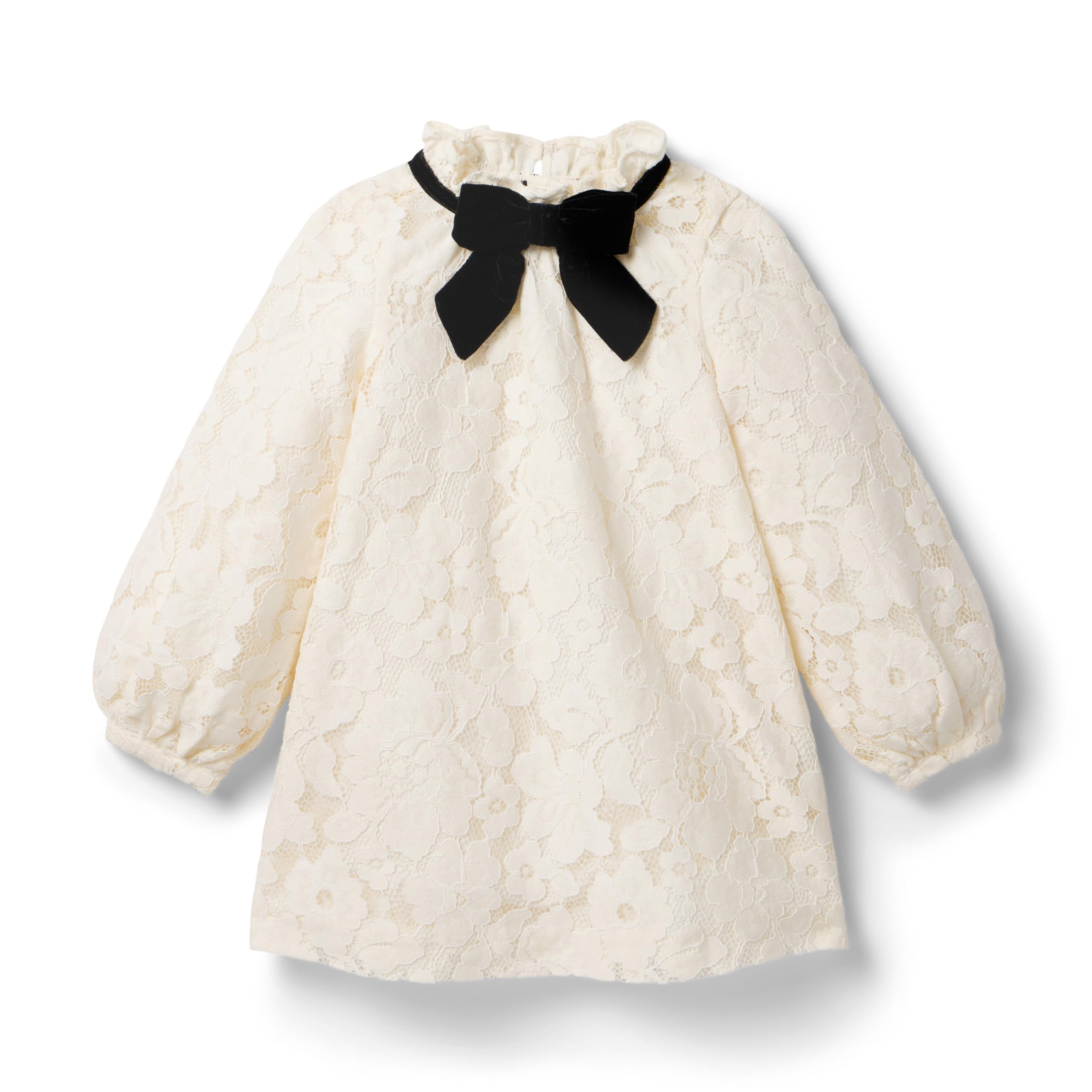 Ivory Lace Dress (Toddler/Little Kid/Big Kid) Janie and Jack