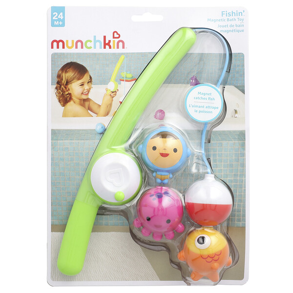 Fishin™, Magnestic Bath Toy, 24 Months +, 1 Count Munchkin