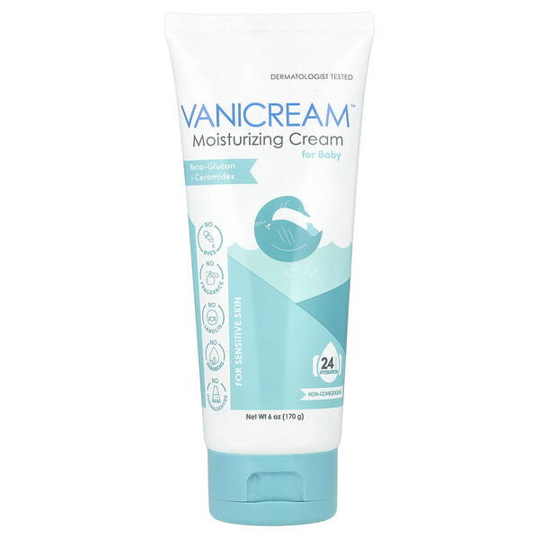 Moisturizing Cream, For Baby, For Sensitive Skin, 6 oz (170 g) Vanicream