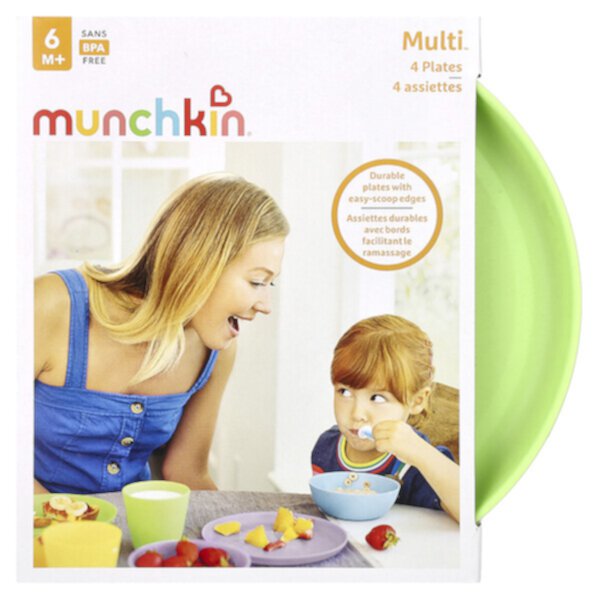 Multi™ Plates, 6+ Months, 4 Plates Munchkin