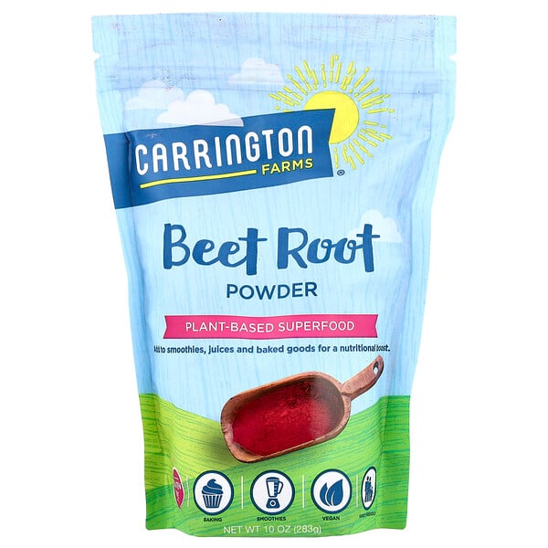 Beet Root Powder (Порошок), 10 oz (Унции) (283 g) Carrington Farms