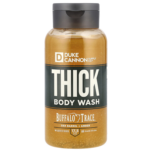 Thick® Body Wash, Buffalo Trace® , 17.5 fl oz (517 ml) Duke Cannon Supply Co.