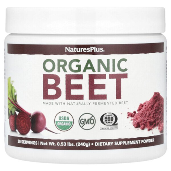 Organic Beet, 0.53 lbs (240 g) NaturesPlus