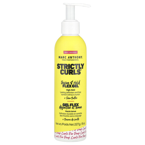 Strictly Curls®, Define & Hold Flex Gel, 8 oz (227 g) Marc Anthony