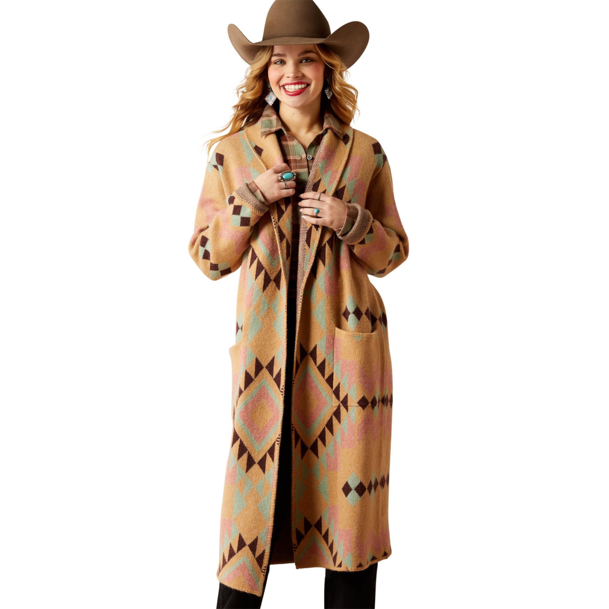 Sunset Chic Blanket Coat Ariat