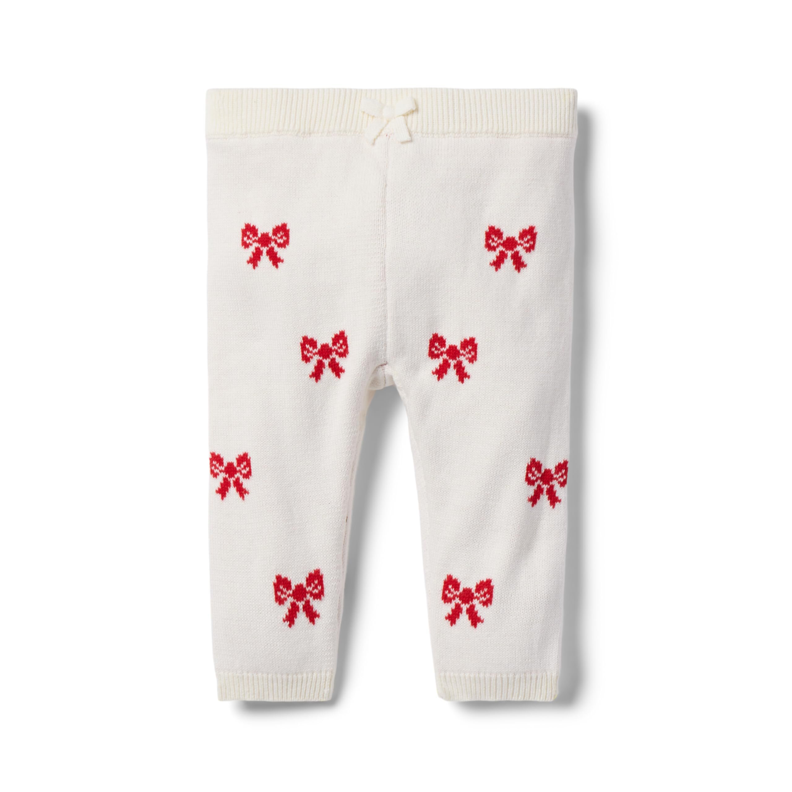 Bow Icon Sweater Pants (Infant) Janie and Jack