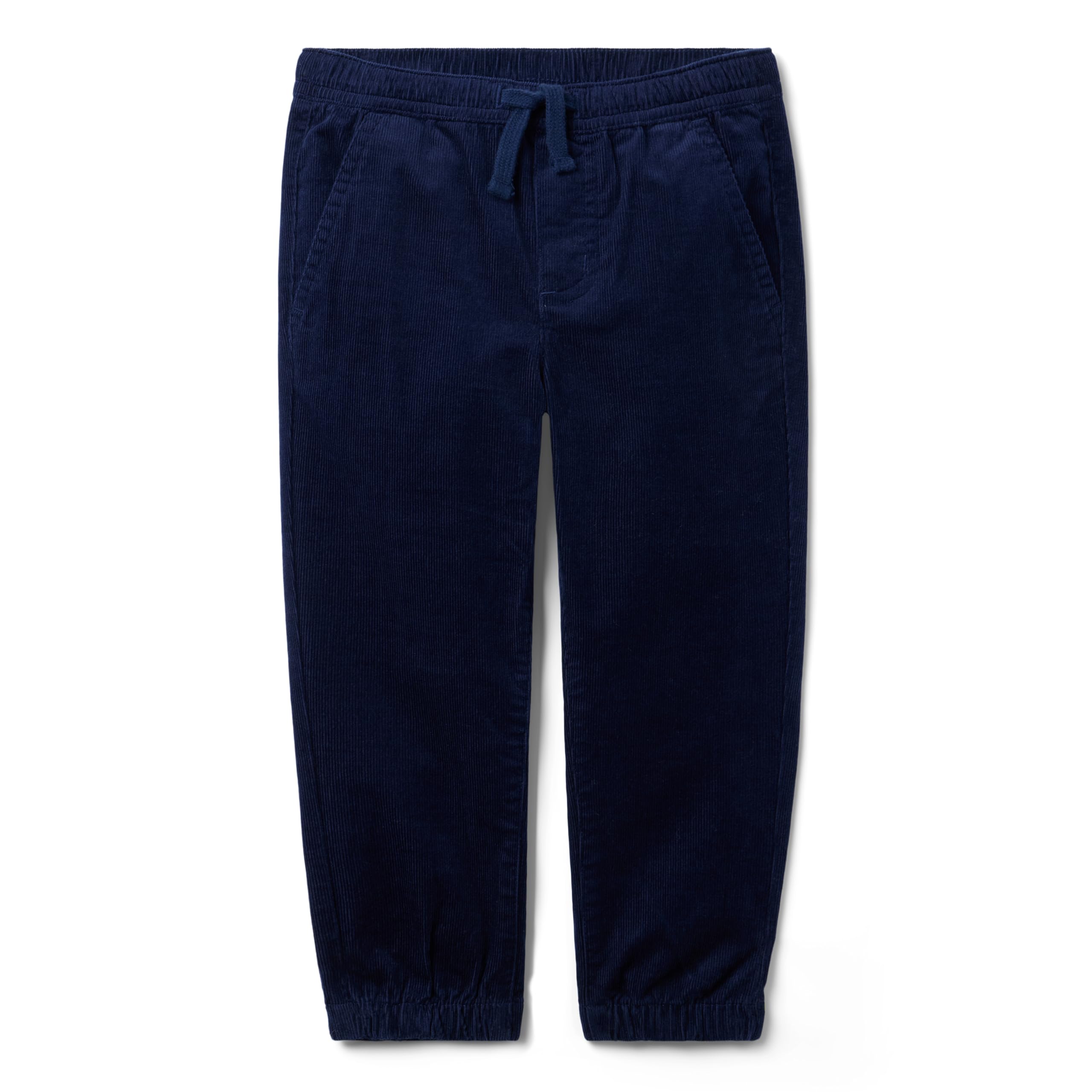 Navy Stretch Cord Joggers (Toddler/Little Kid/Big Kid) Janie and Jack