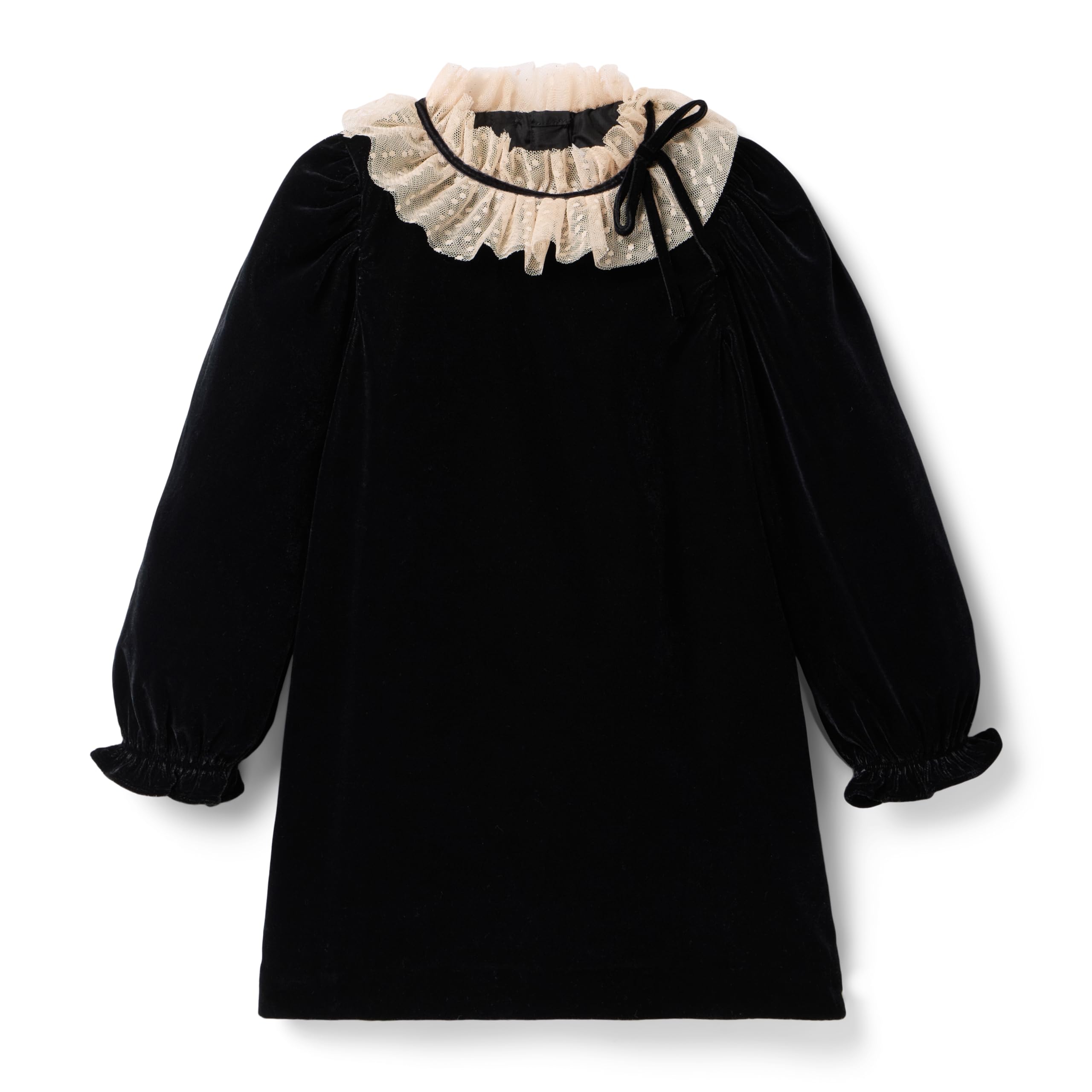 Black Velvet Dress (Toddler/Little Kid/Big Kid) Janie and Jack