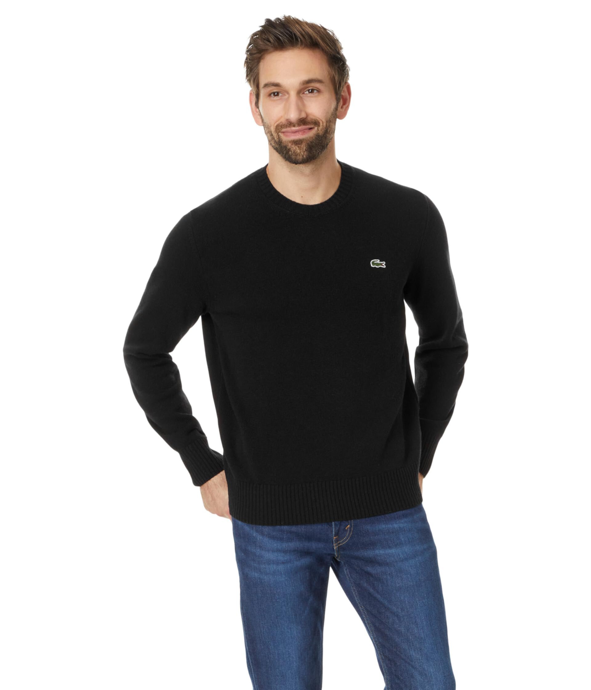 Мужской Свитер Lacoste Wool Crew Neck Lacoste