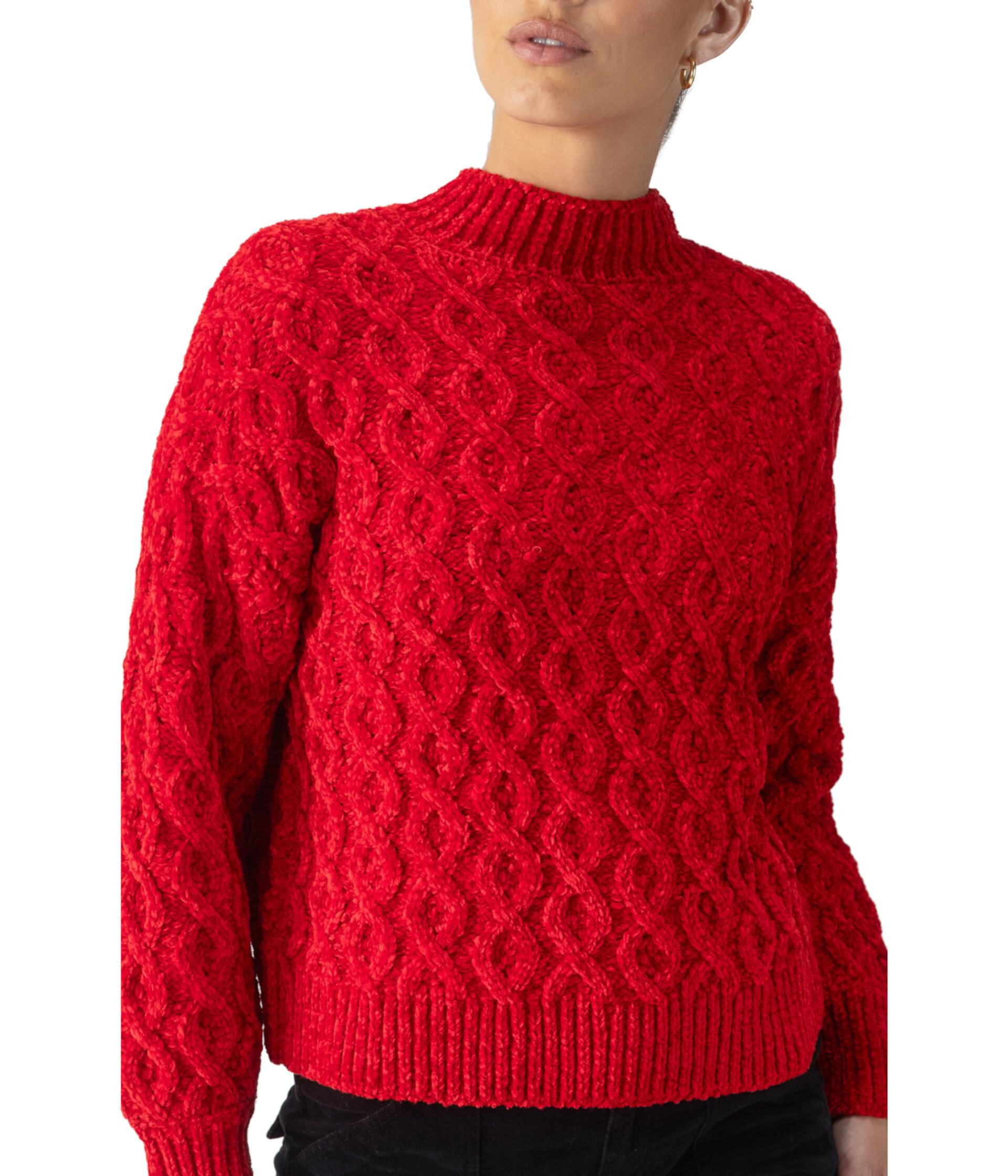 Женский Свитер Sanctuary Cable Mock Neck Sanctuary