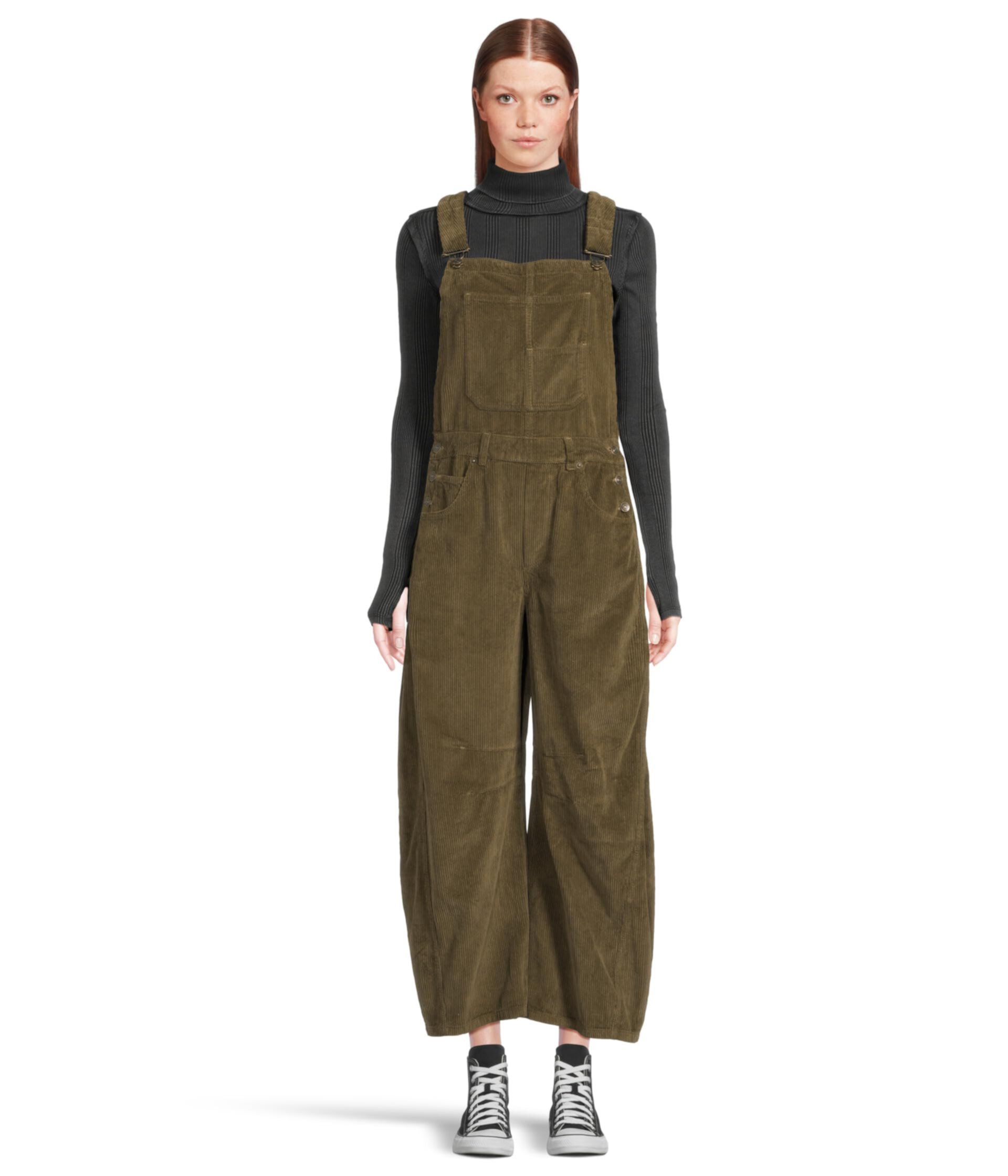 Good Luck Cord Overall Free People