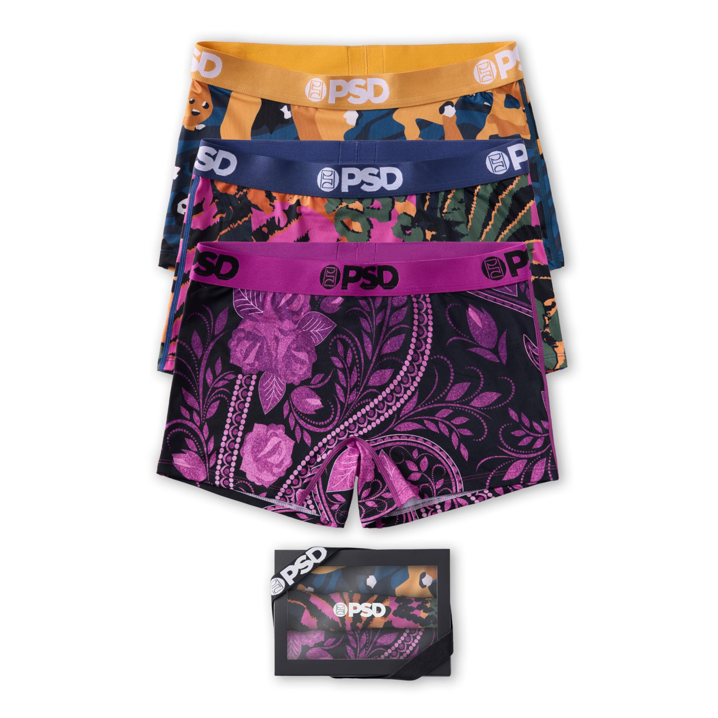 Женские Трусы PSD Holiday Mood Boyshort 3-Pack PSD