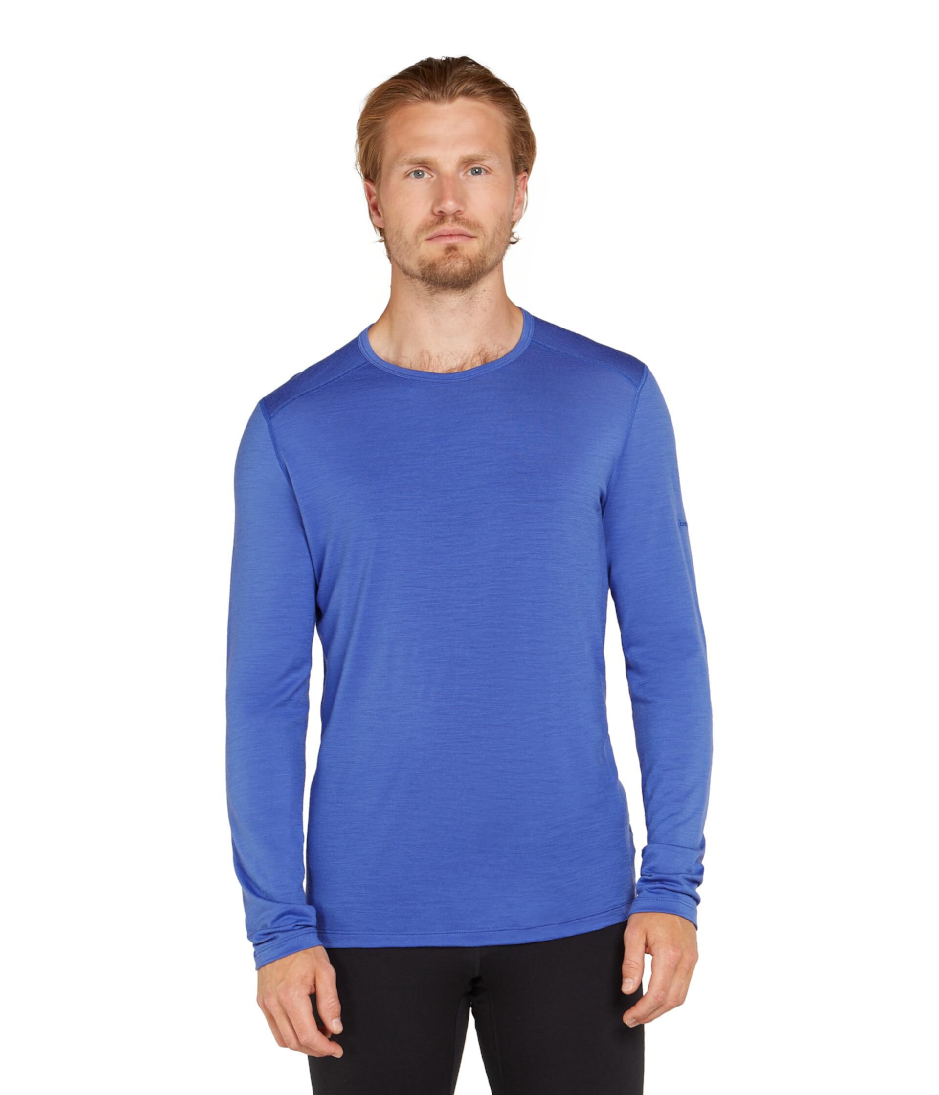 Мужская Футболка Icebreaker Merino 200 Oasis Long Sleeve Crewe Icebreaker