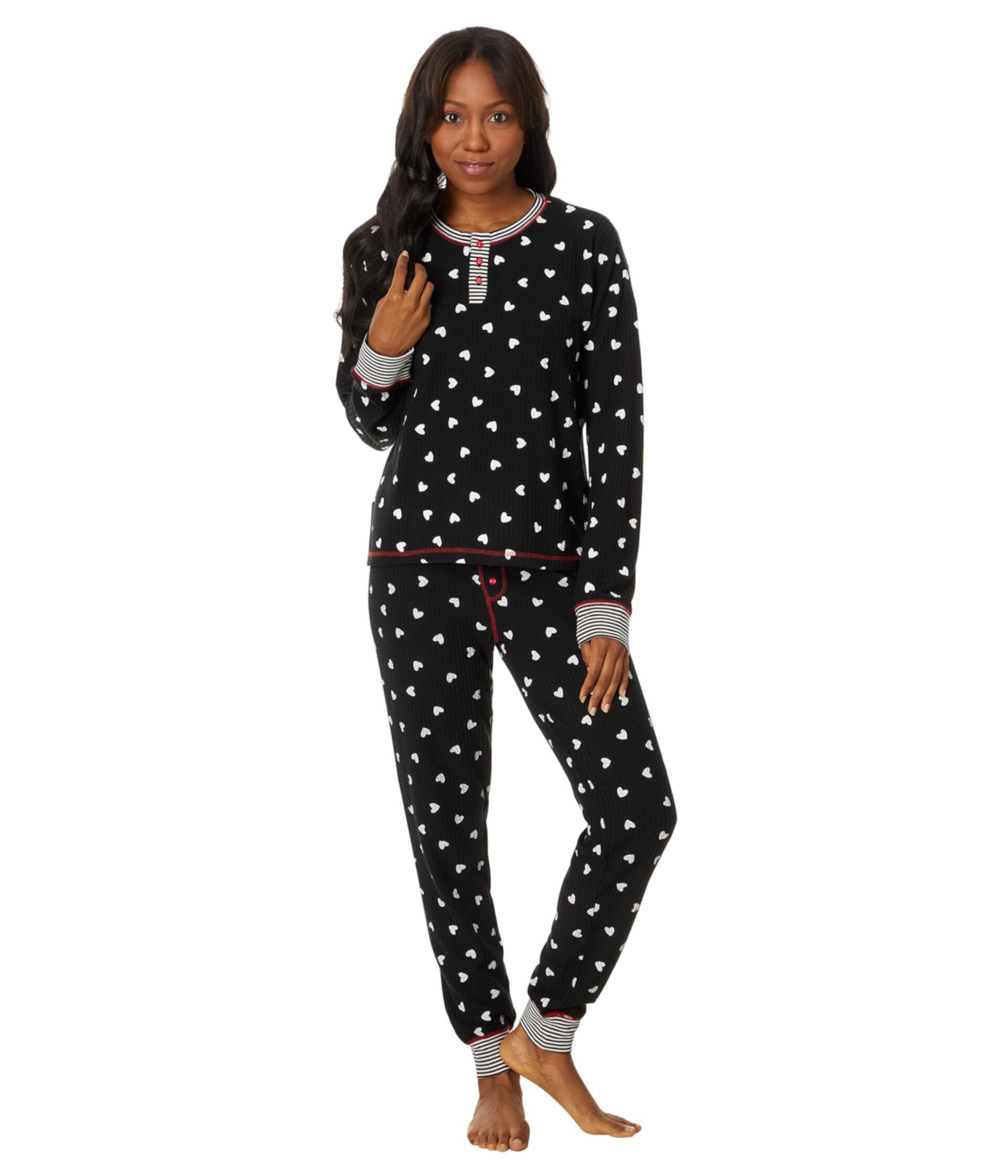 Ski Jammie Classics Pajama Pj Set P.J. Salvage