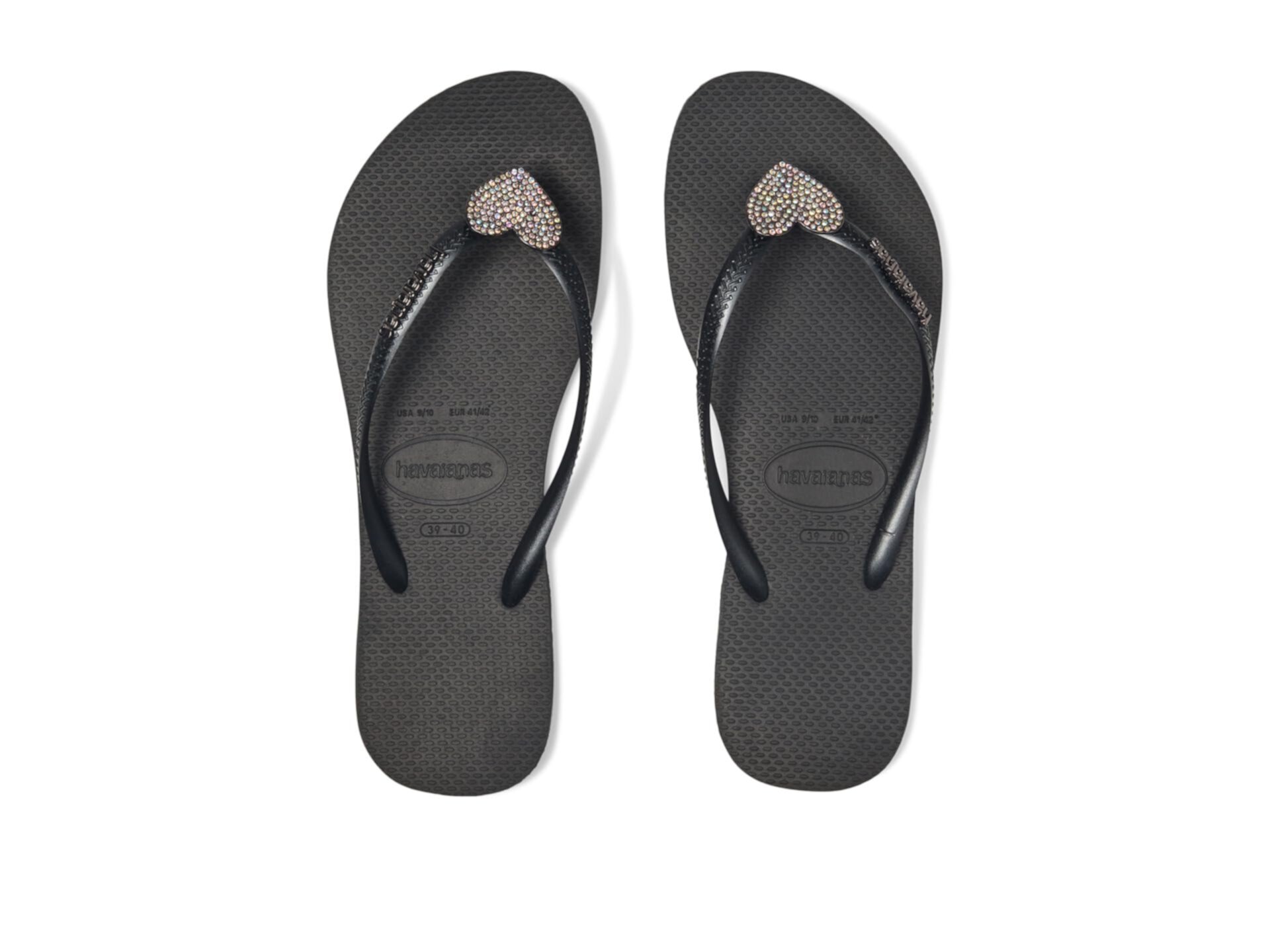 Slim Crystal Charm Sandals Havaianas