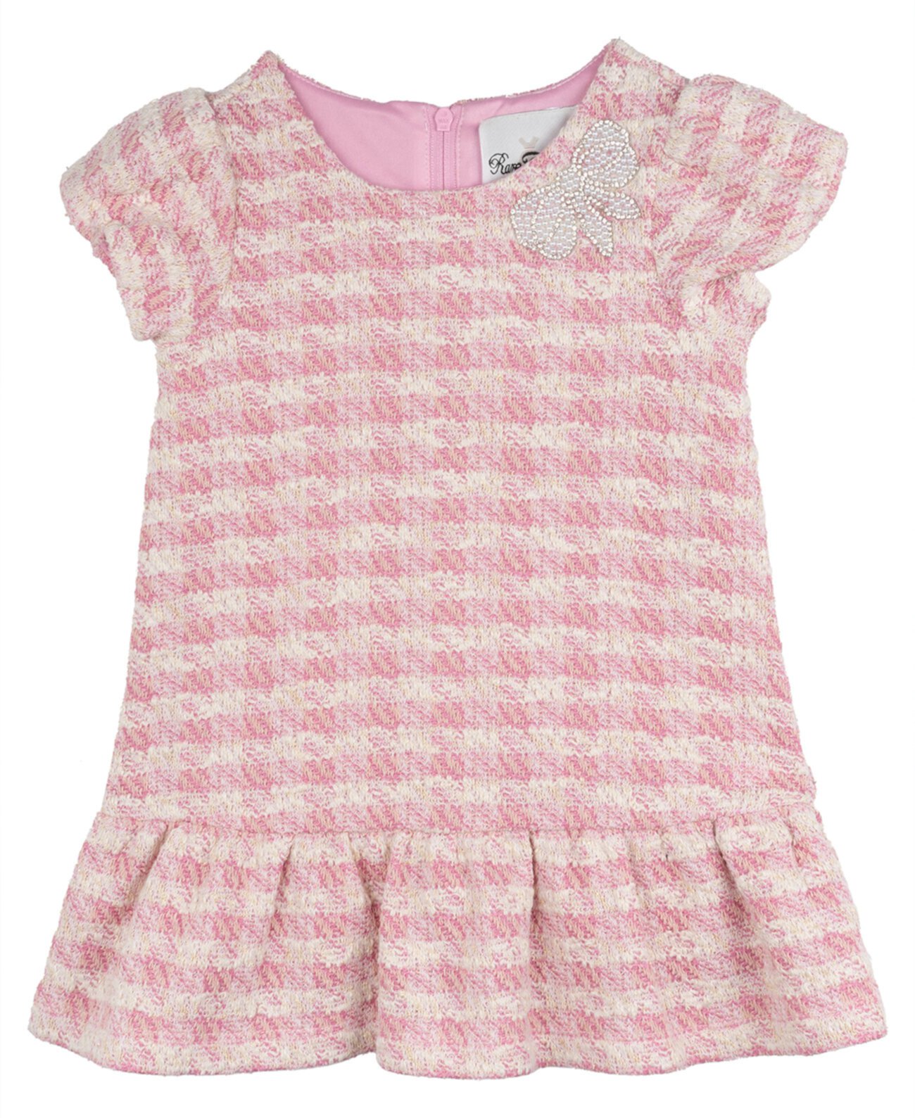 Baby Girl Tweed Dress Rare Editions