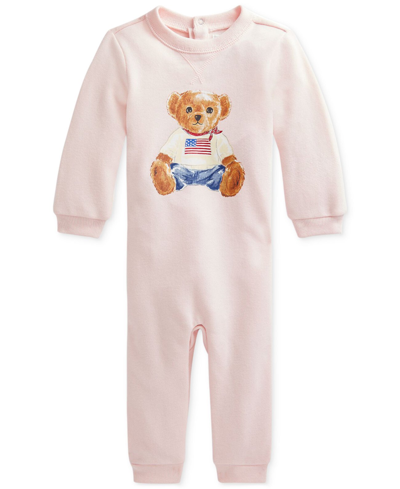 Детский Ромпер Polo Ralph Lauren Baby Polo Bear Lightweight Fleece Polo Ralph Lauren