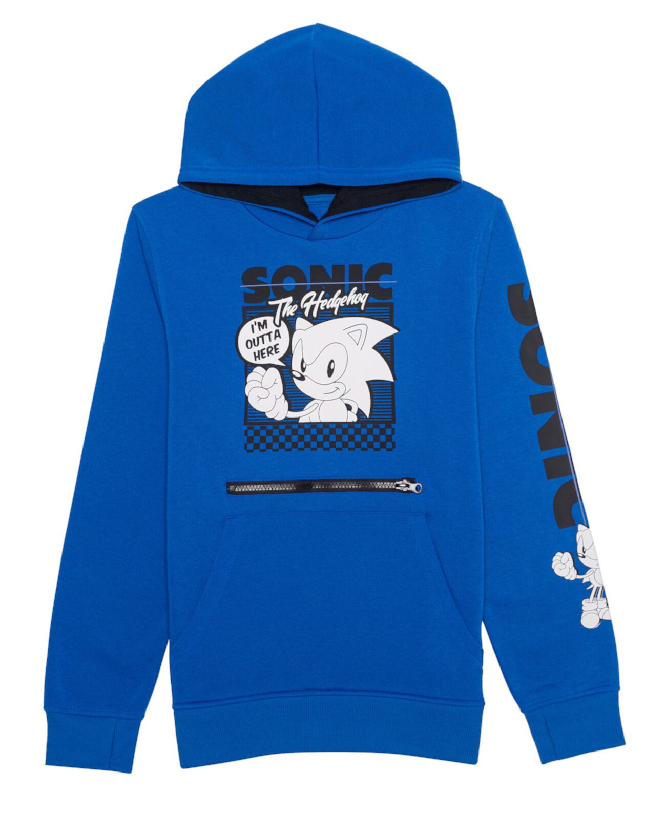 Big Boy's Pullover Hoodie Sonic