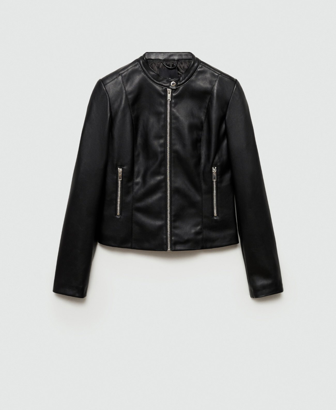 Women's Zipped Biker Jacket MANGO