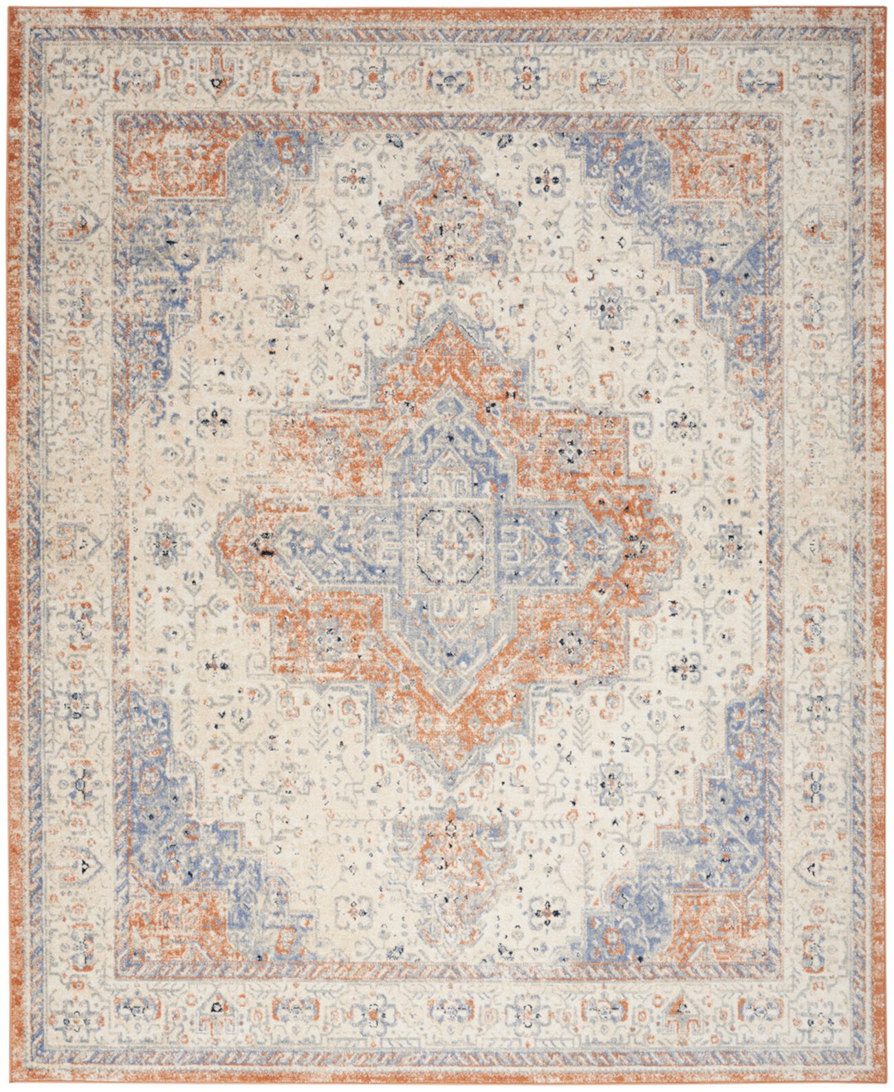 Nourison Essentials Persian NRE07 8'x10' Area Rug Nourison Home