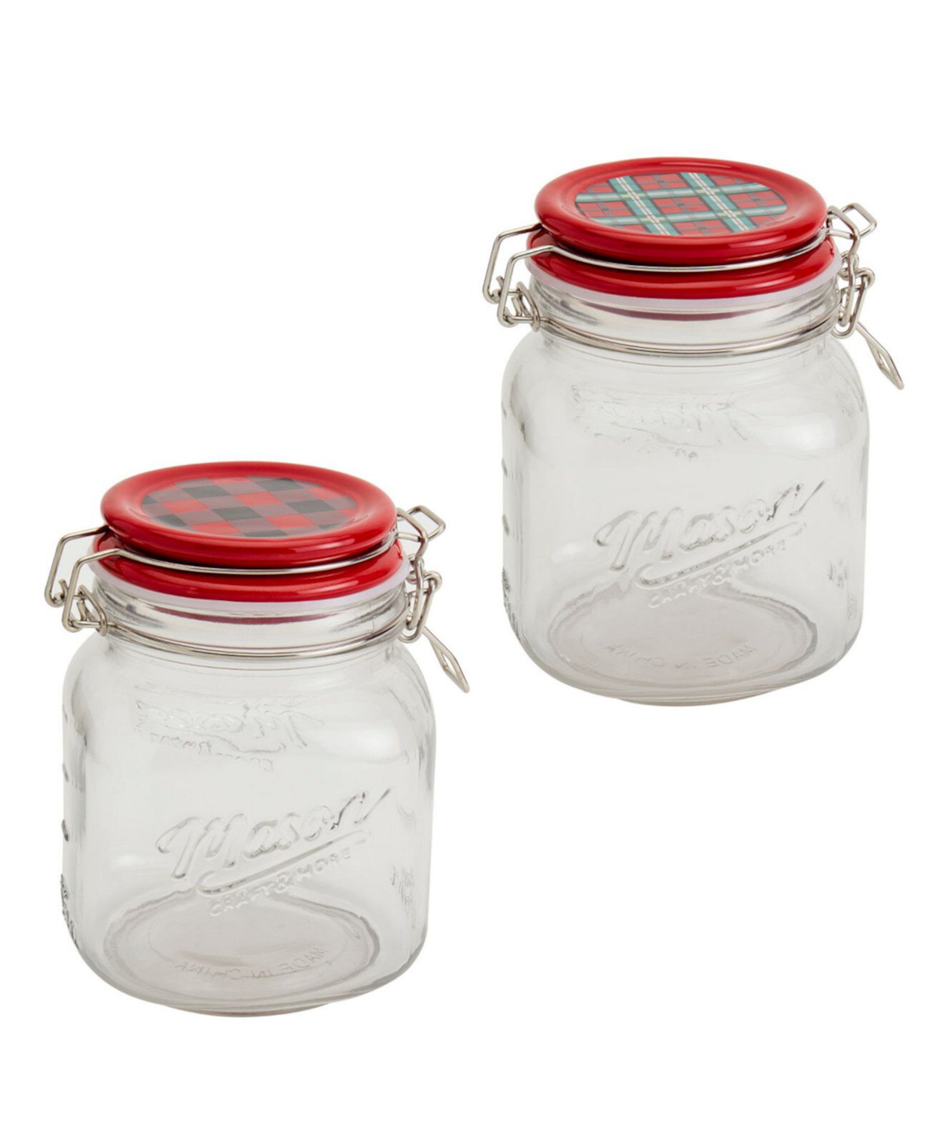 Holiday Mason Jars, Set of 2 Tabletops Gallery