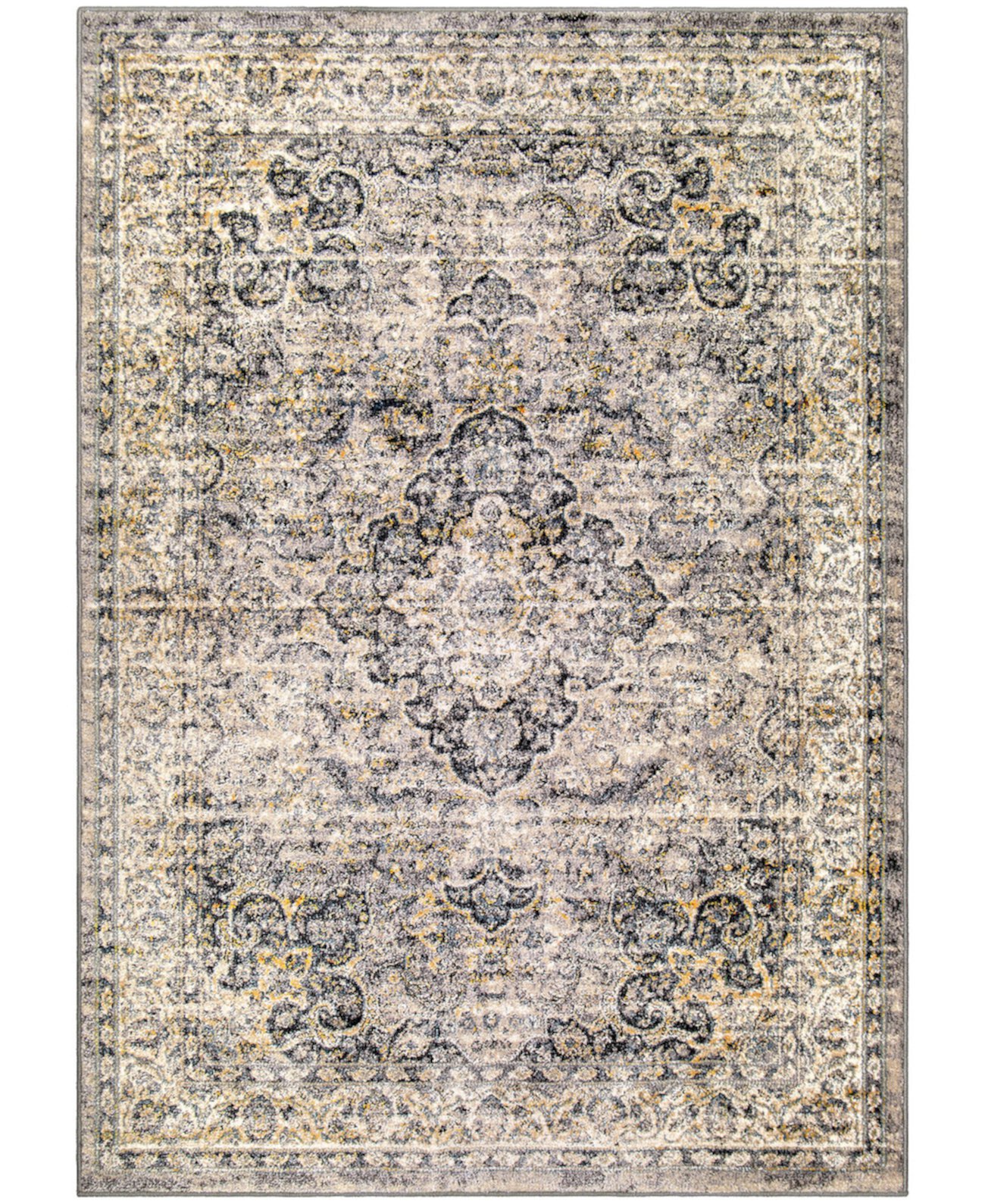 CLOSEOUT! Orian Imperial Kelly Distressed 5'3" x 7'6" Area Rug Orian Rugs