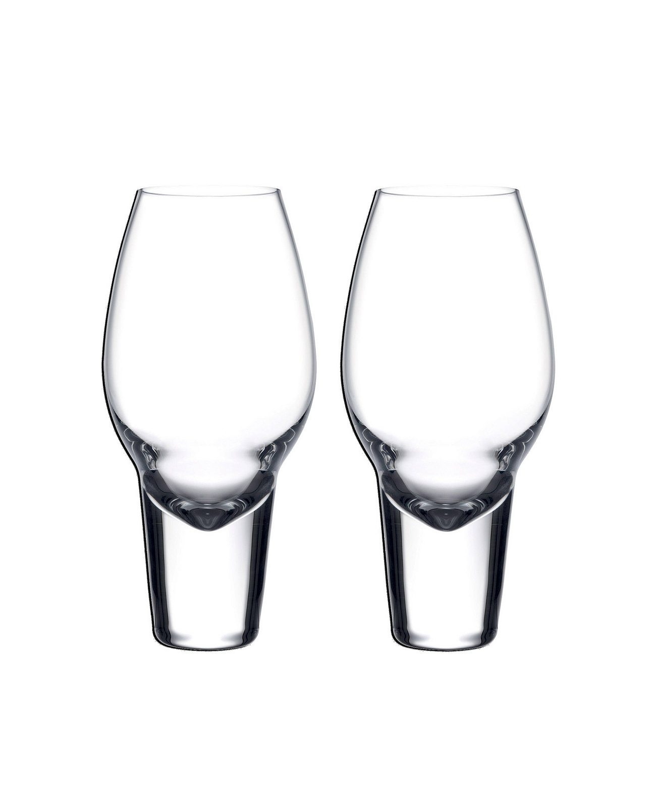 Gravity Tall Cocktail Glasses, Set of 2 Nude Glass