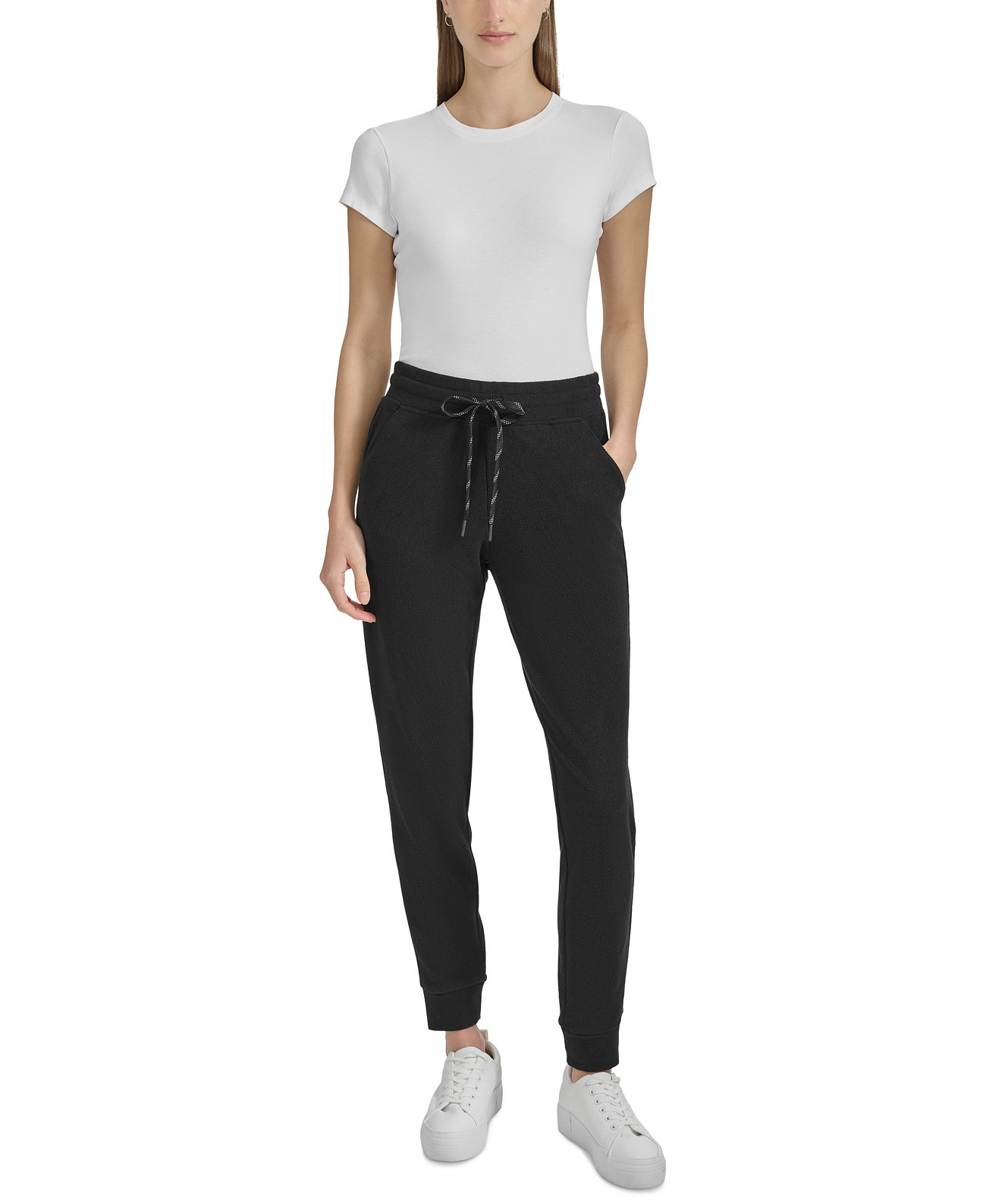 Women's Knit Pull-On Jogging Pants Marc New York