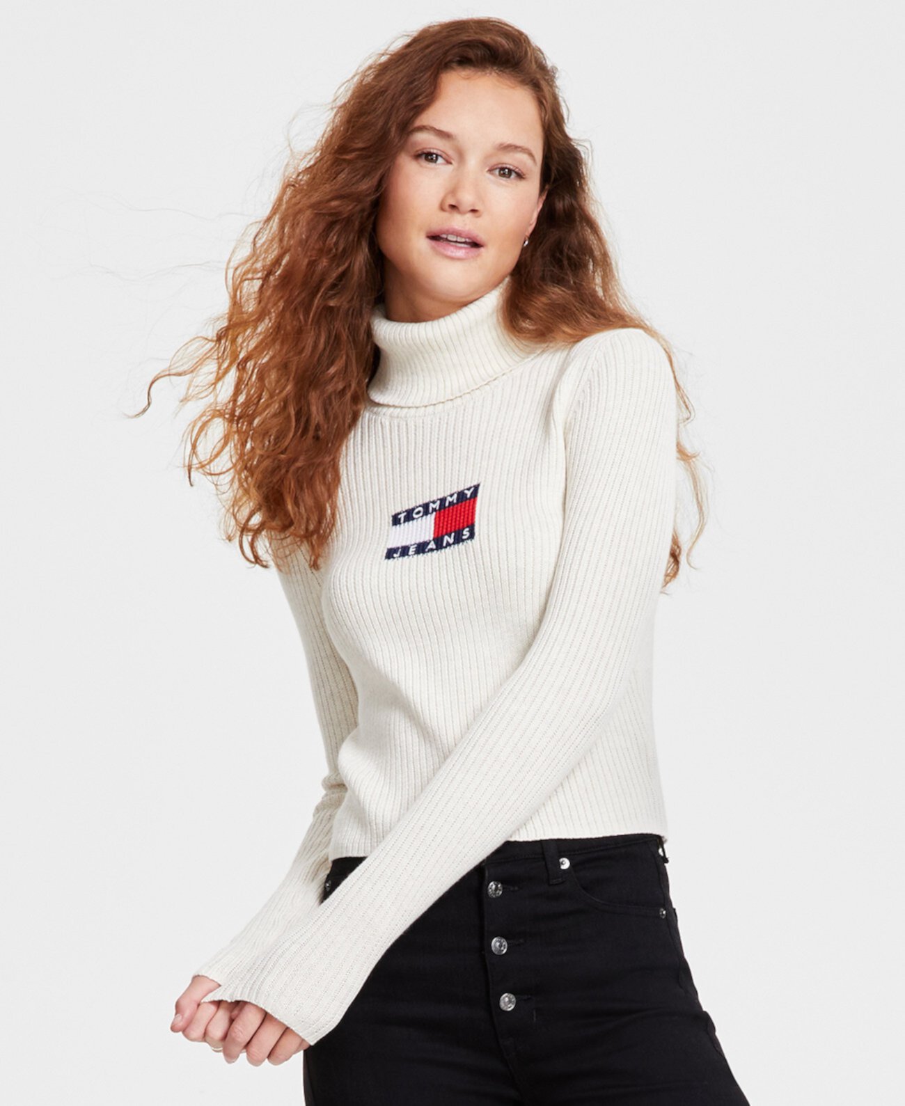 Женский Свитер Tommy Jeans Logo Flag Tommy Jeans