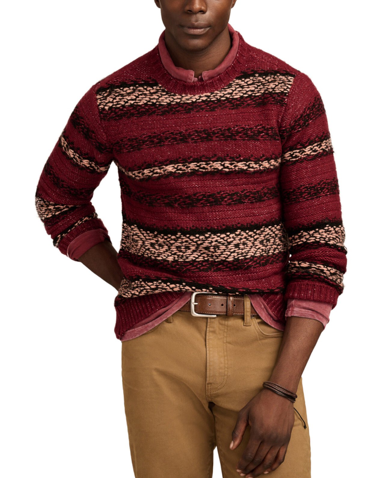 Мужской Свитер Lucky Brand Fair Isle Lucky Brand