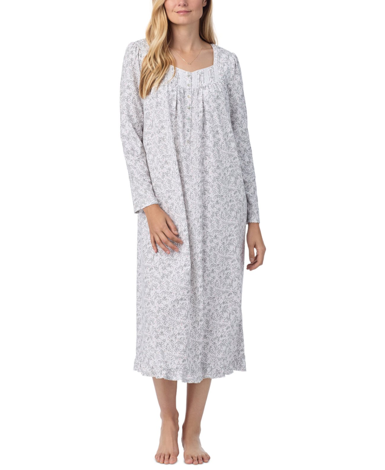 Women's Cotton Jersey Embellished Nightgown Eileen West