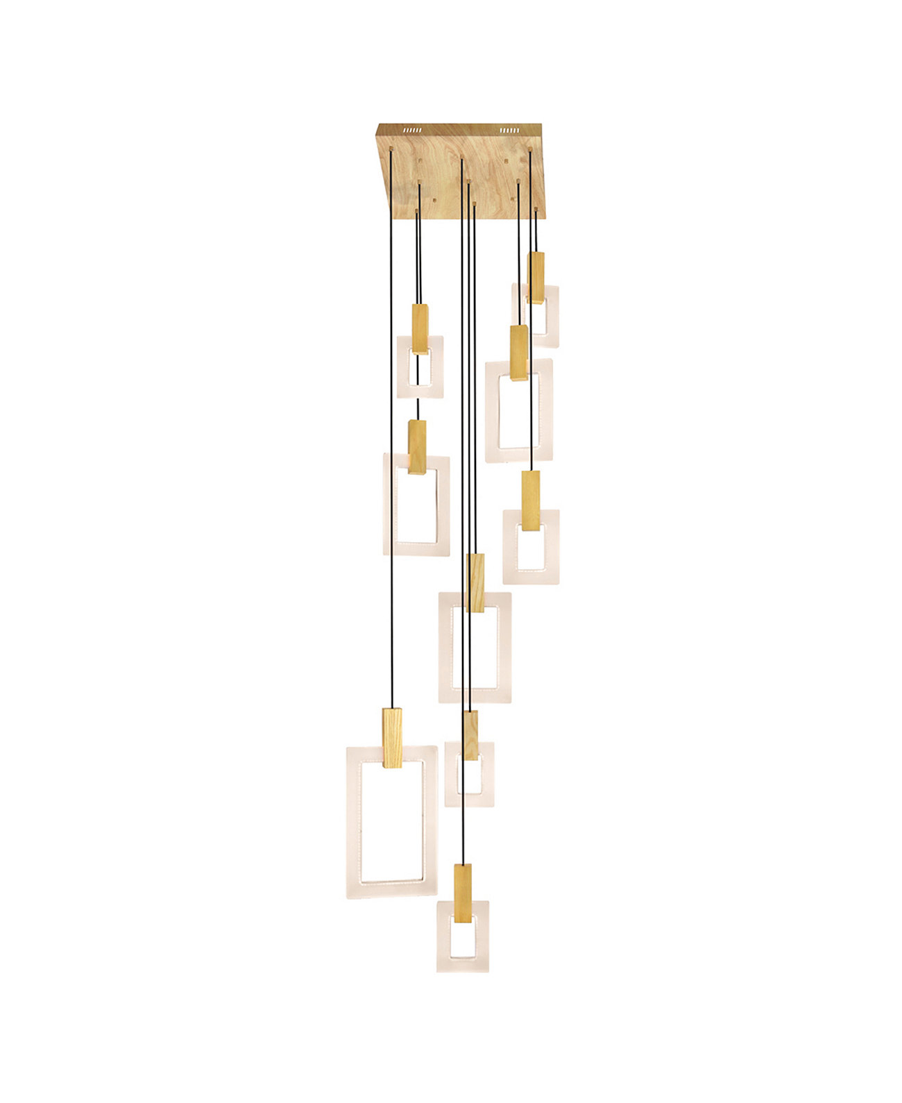 88" Metal Anello LED Pendant CWI Lighting