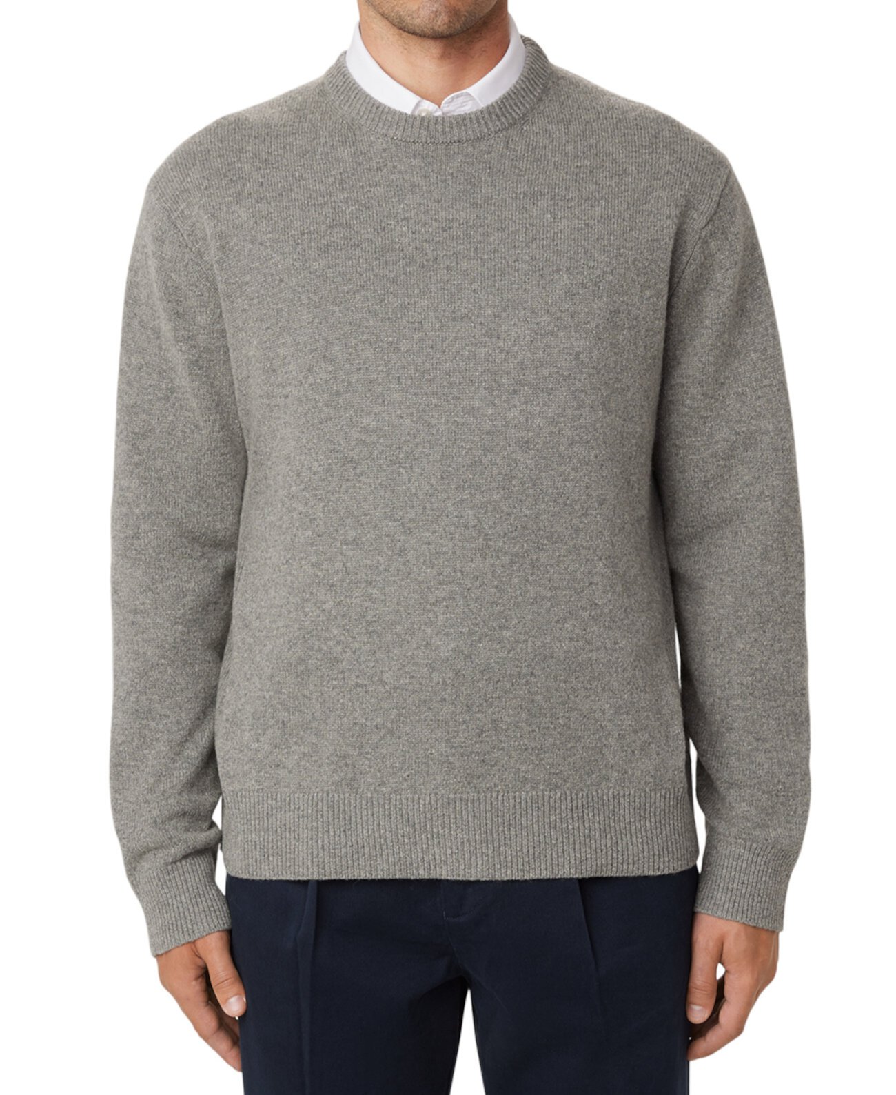 Men's Loose-Fit Crewneck Sweater FRANK AND OAK