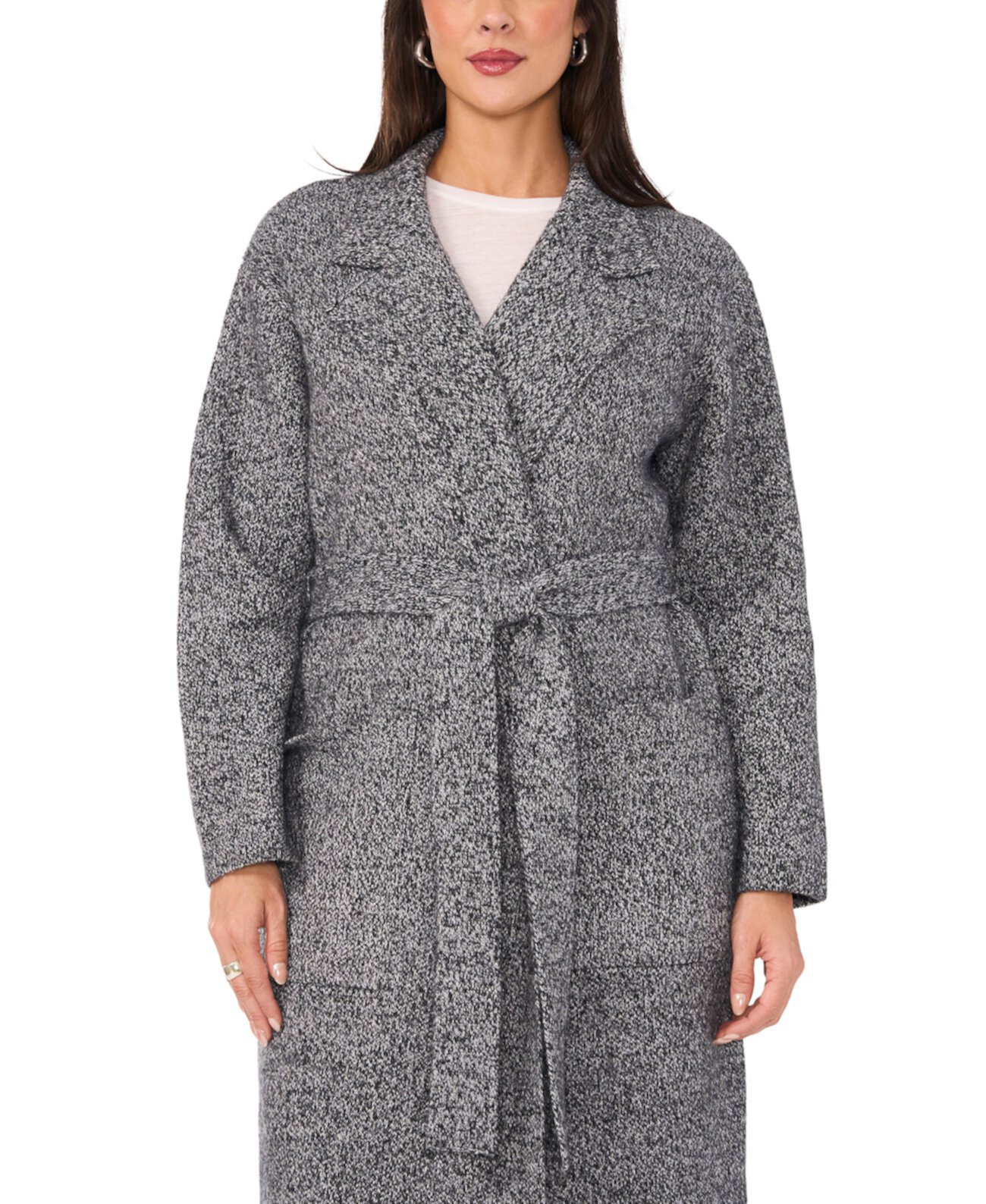 Women's Tie-Front Duster Cardigan Vince Camuto