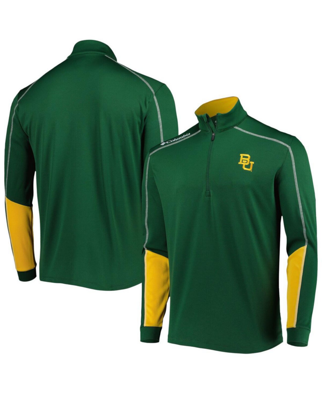 Мужская Повседневная куртка Columbia Wick Quarter-Zip Baylor Bears Columbia