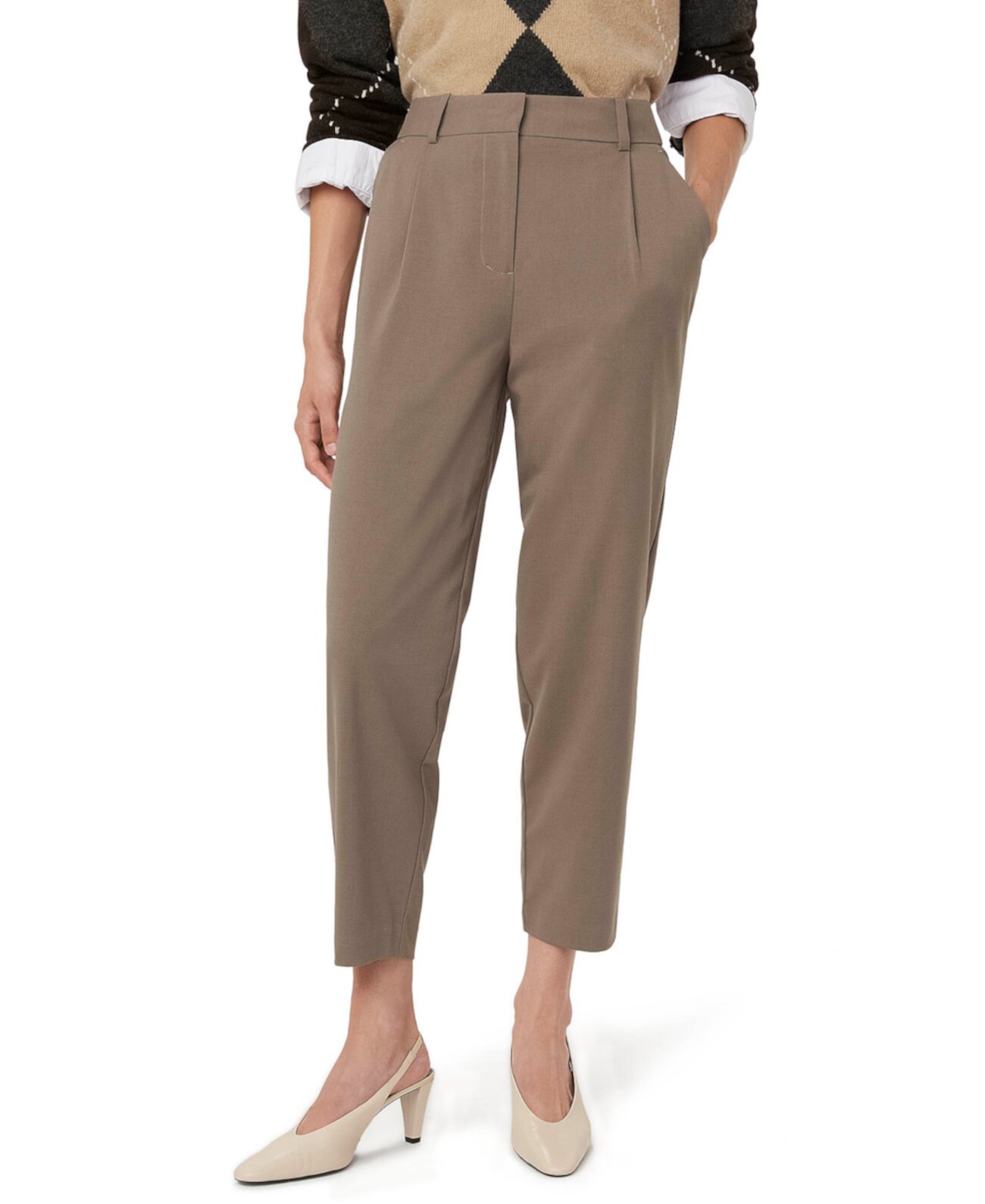 Women's Amelia High-Rise Balloon Ankle Pants FRANK AND OAK