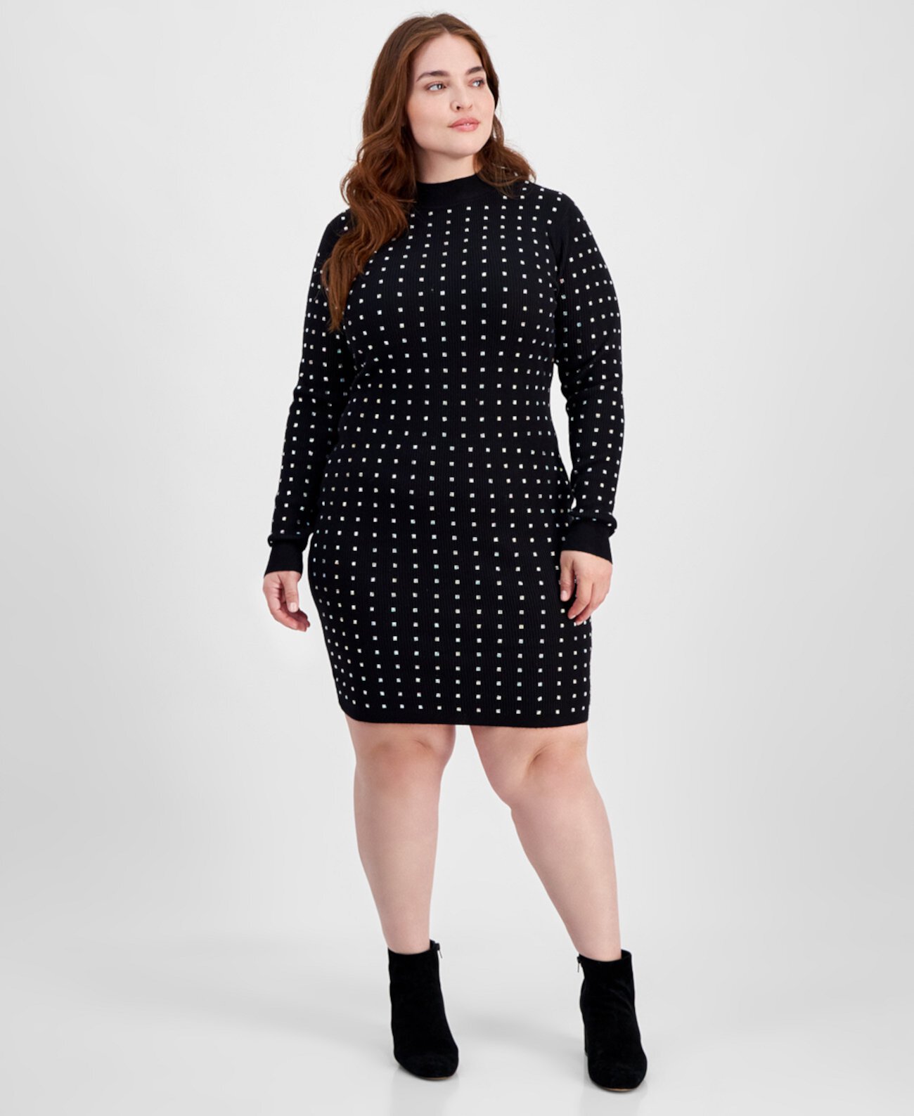 Женское Вечернее Платье Madden Girl Trendy Plus Size с Ринестоновыми Деталями Madden Girl