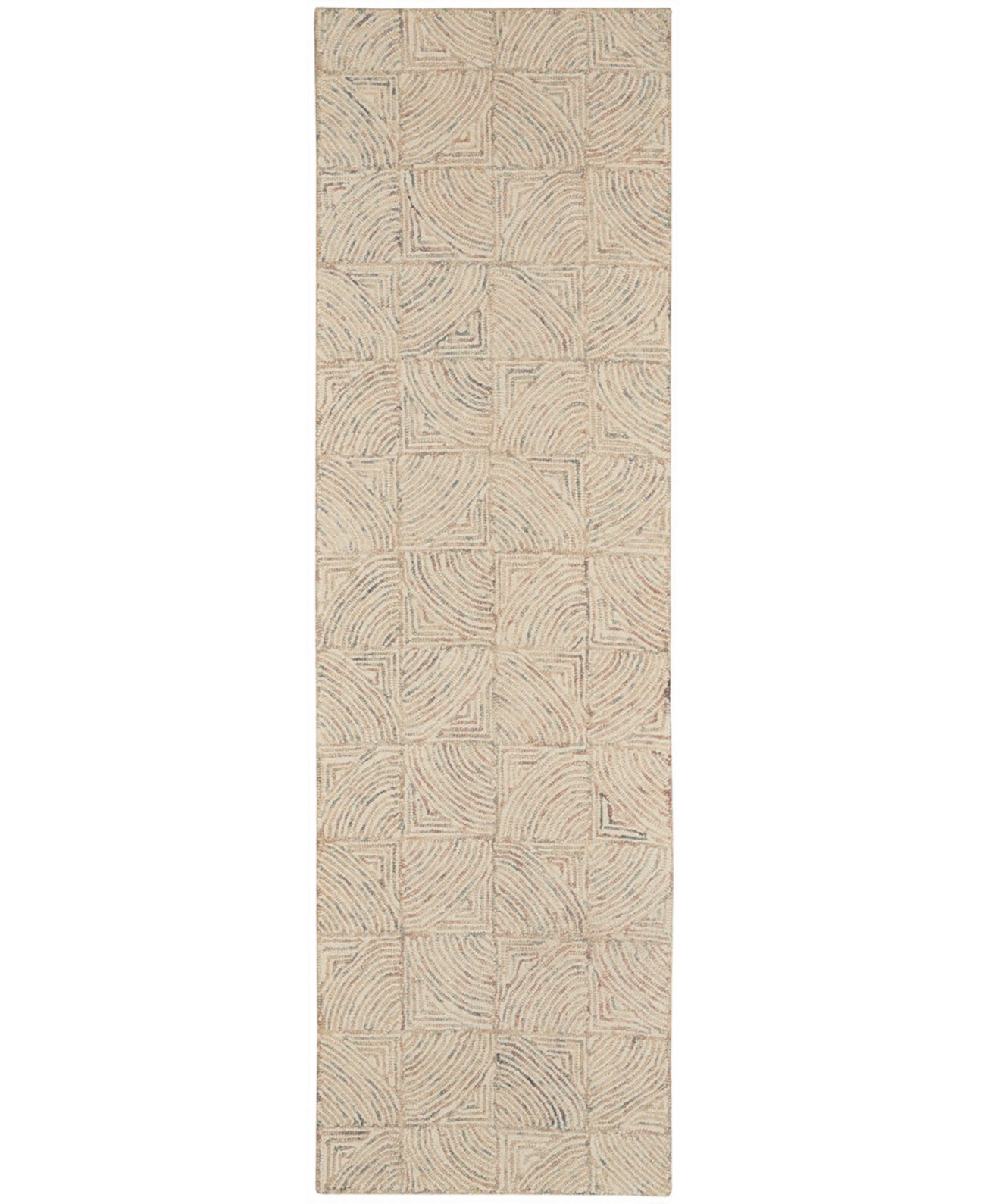 Interlock ITL05 2'3"x7'6" Runner Area Rug Nourison Home