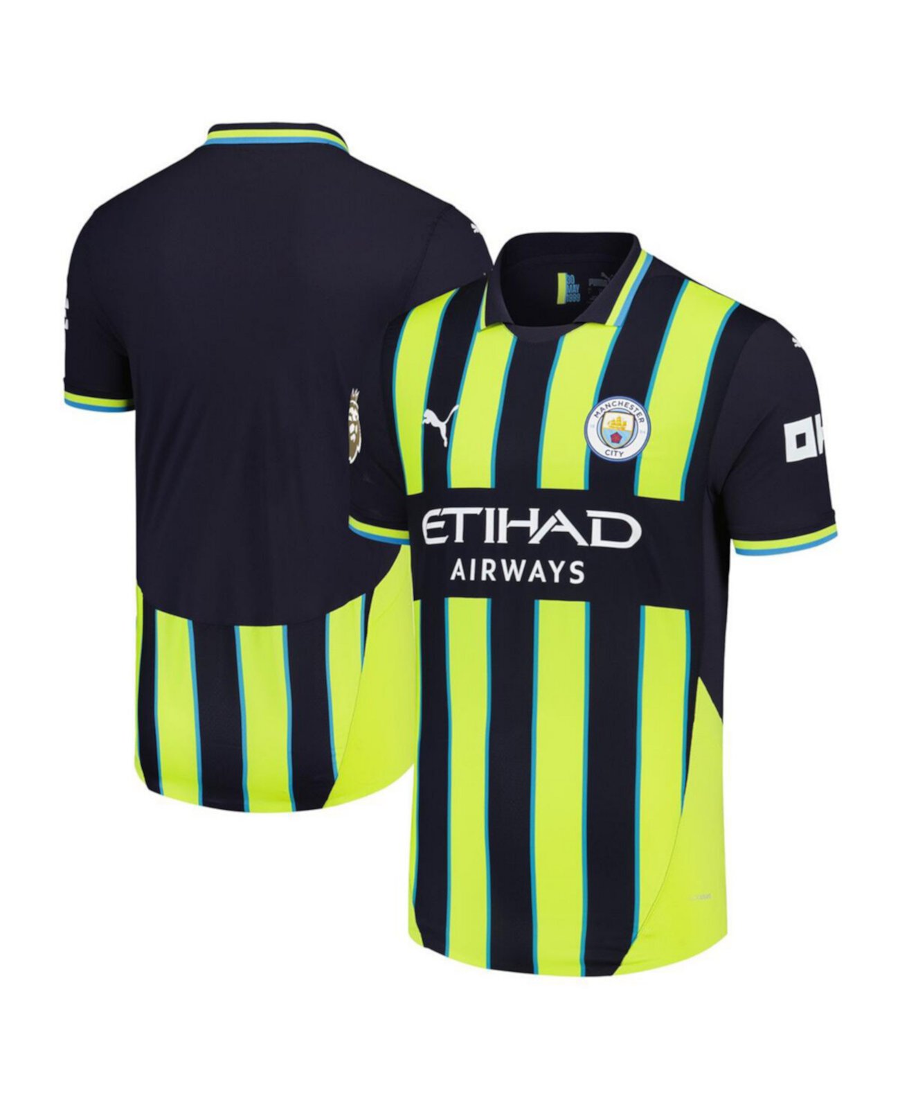 Men's Navy Manchester City 2024/25 Away Authentic Jersey PUMA