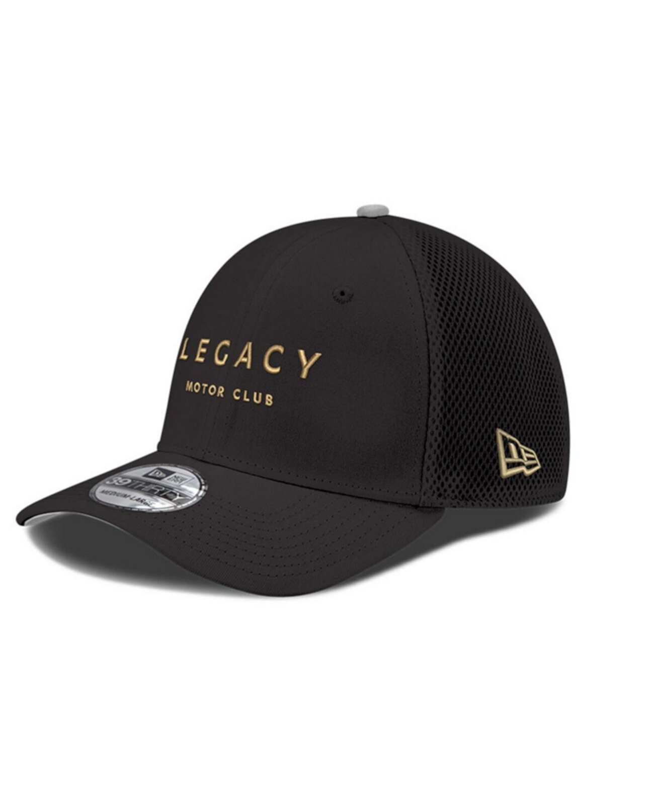 Men's Black LEGACY Motor Club Team 39THIRTY NEO Flex Fit Hat New Era