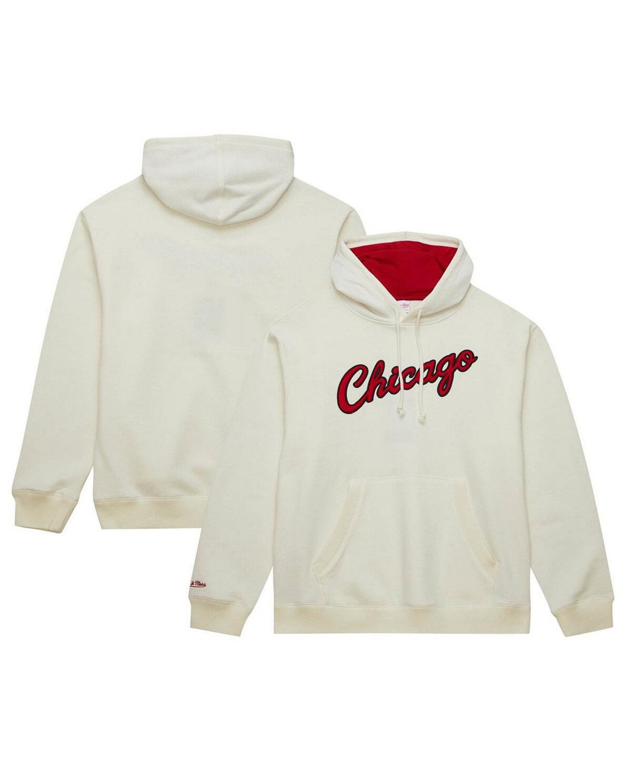 Мужское Худи Mitchell & Ness Chicago Bulls Hardwood Classics Vintage Mitchell & Ness