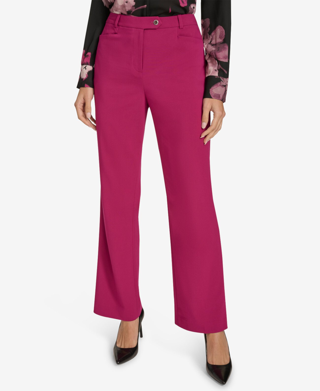 Женские Классические брюки Calvin Klein Petite Luxe Highline Pants Calvin Klein