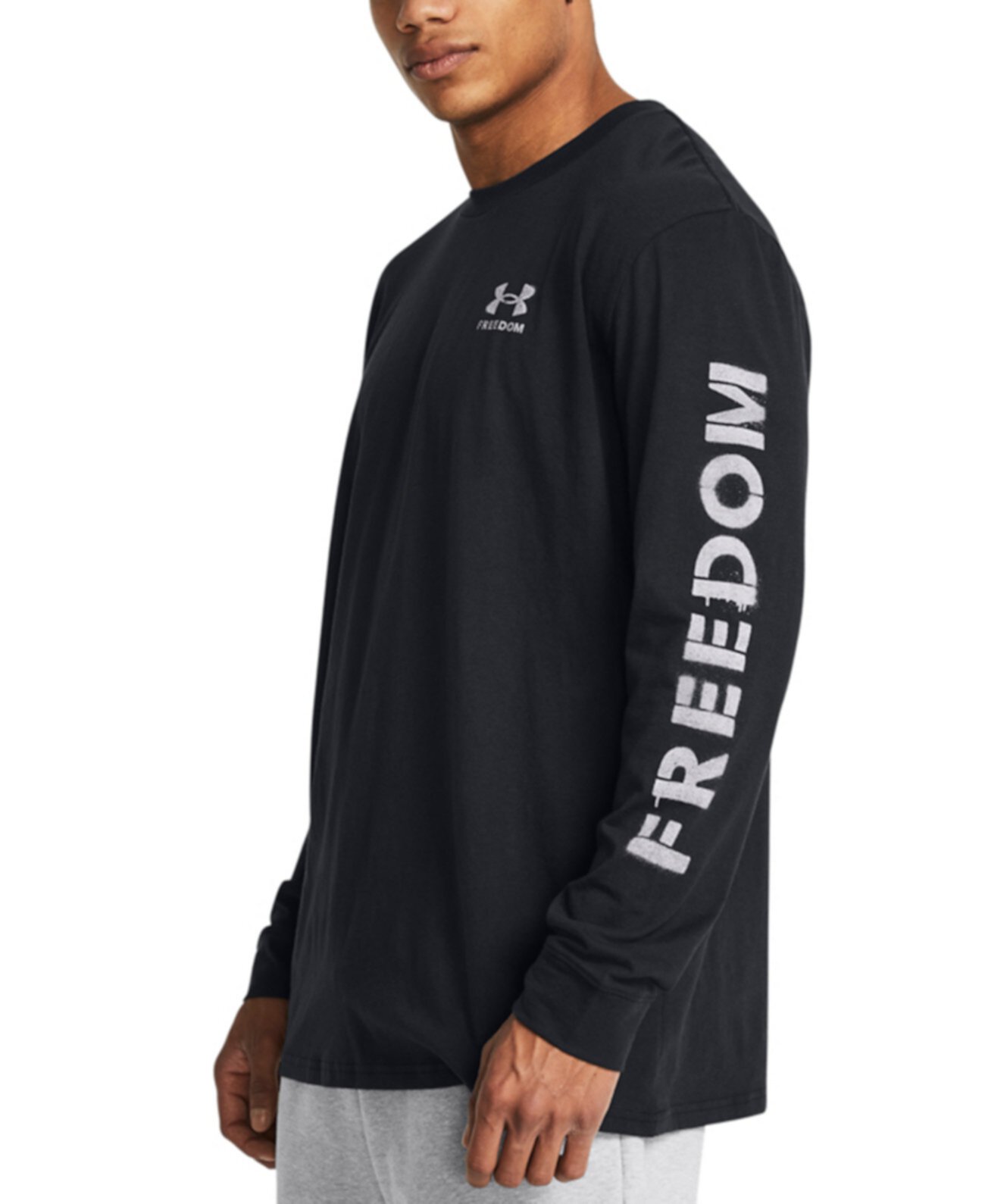 Men's Freedom Flag Graphic Long-Sleeve T-Shirt Under Armour