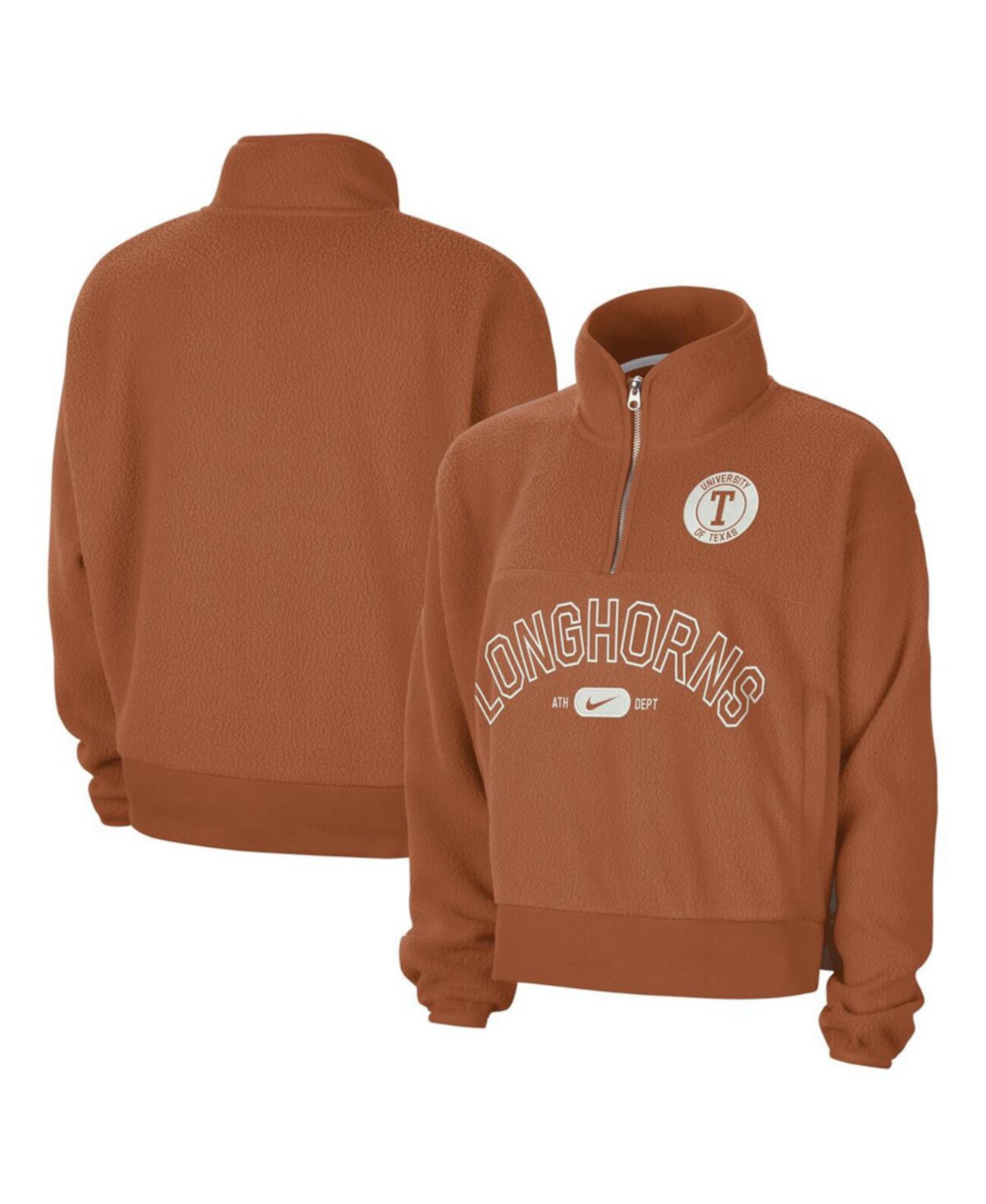  Повседневные куртки Nike Texas Longhorns Fly Fleece Quarter-Zip Nike