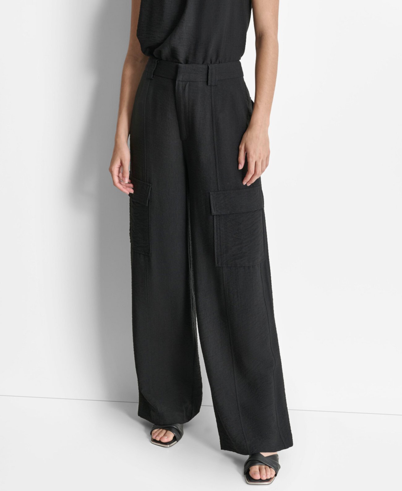 Women's Crinkle-Texture xx DKNY