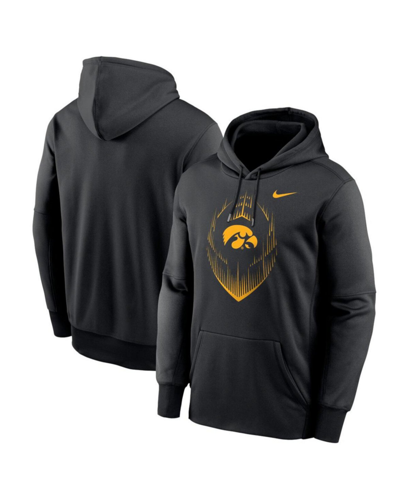 Мужское Худи Nike Iowa Hawkeyes Football Icon Performance Nike