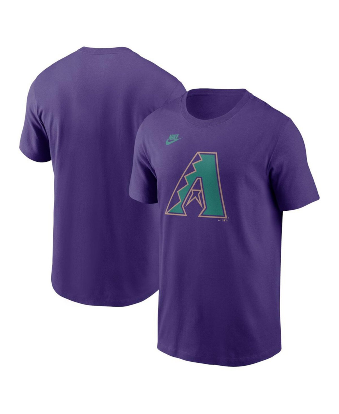 Men's Arizona Diamondbacks Cooperstown Collection Team Logo T-Shirt Nike