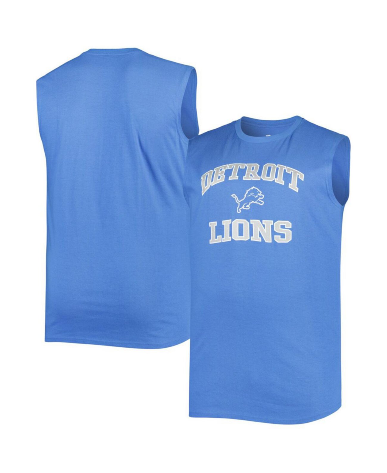 Мужская Джерси Fanatics Detroit Lions Muscle Tank Top Fanatics