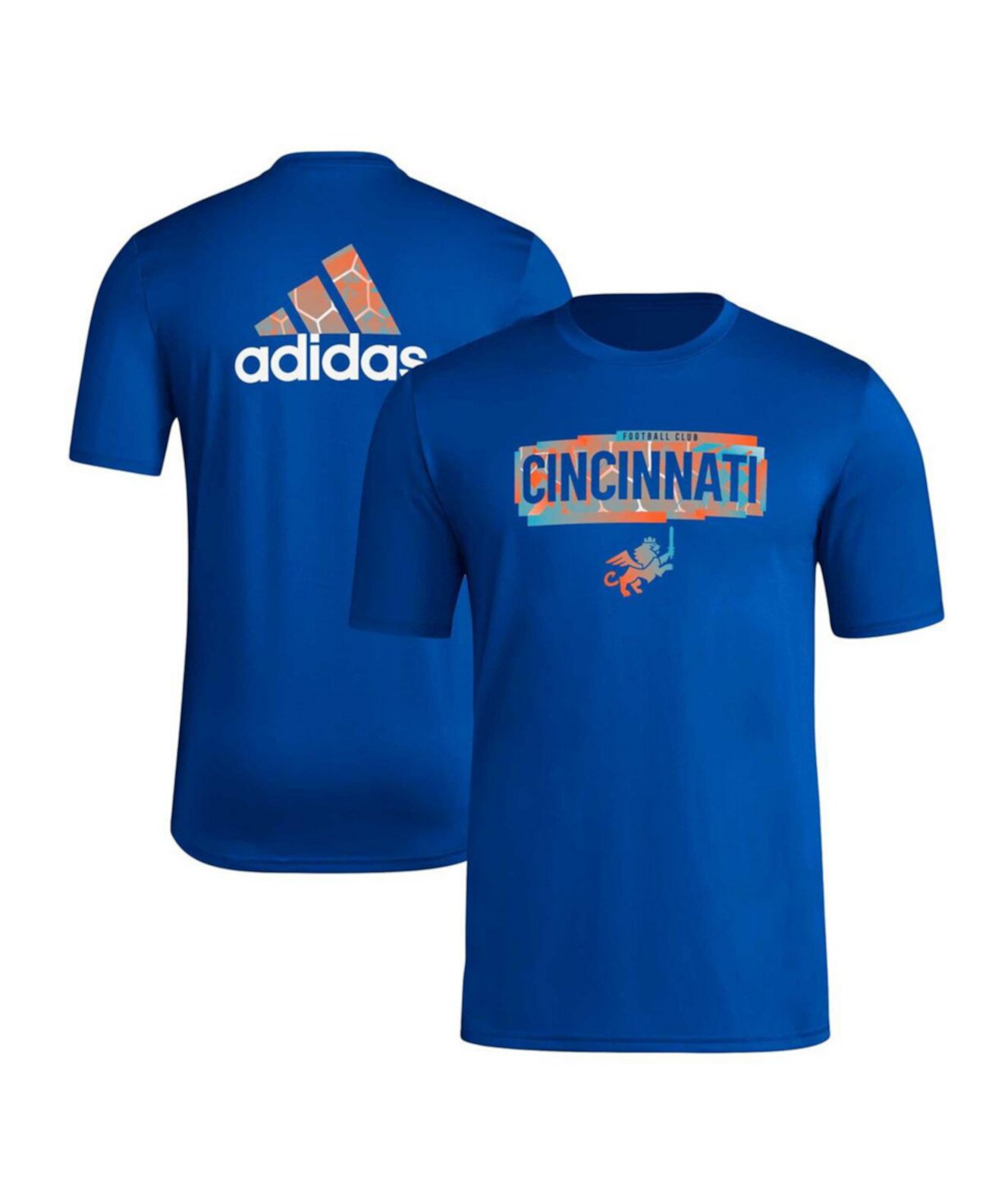 Men's Blue FC Cincinnati Local Pop AEROREADY T-shirt Adidas